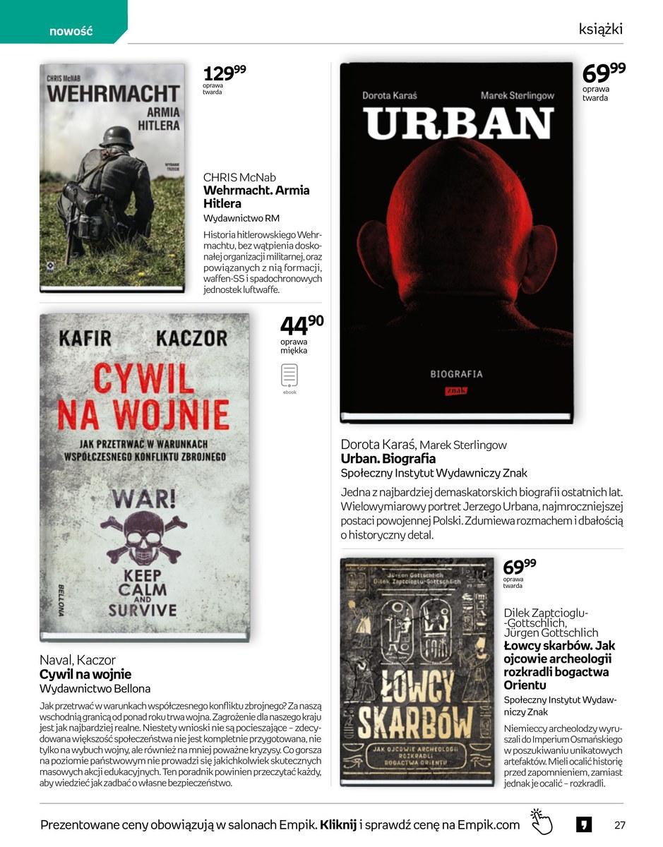 Gazetka promocyjna empik str. 27