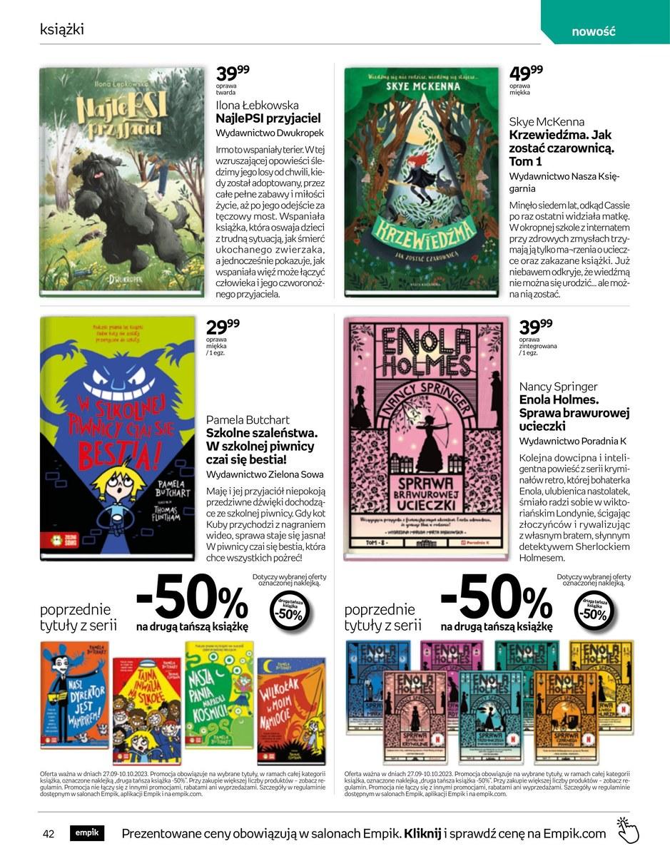 Gazetka promocyjna empik str. 42