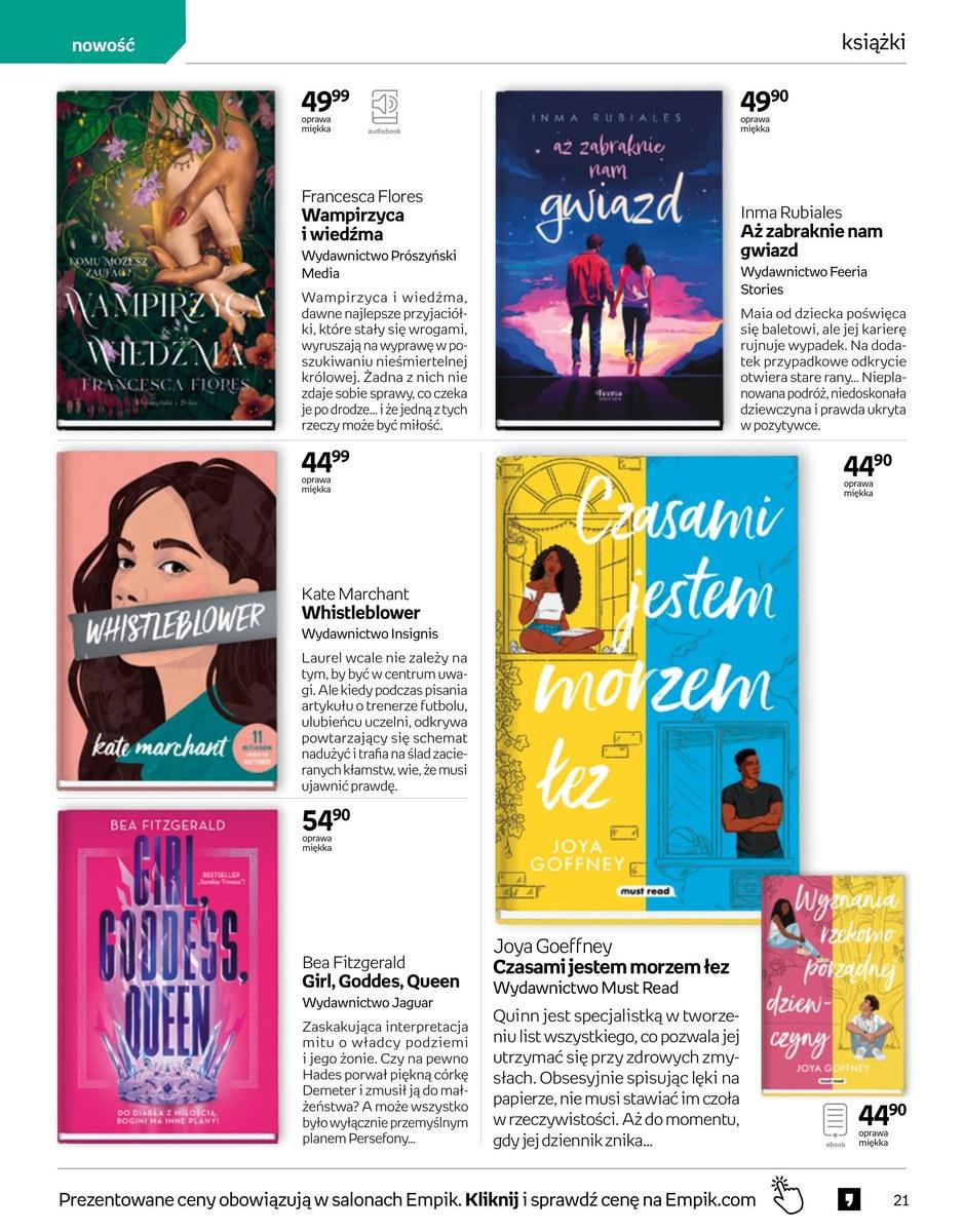 Gazetka promocyjna empik str. 21