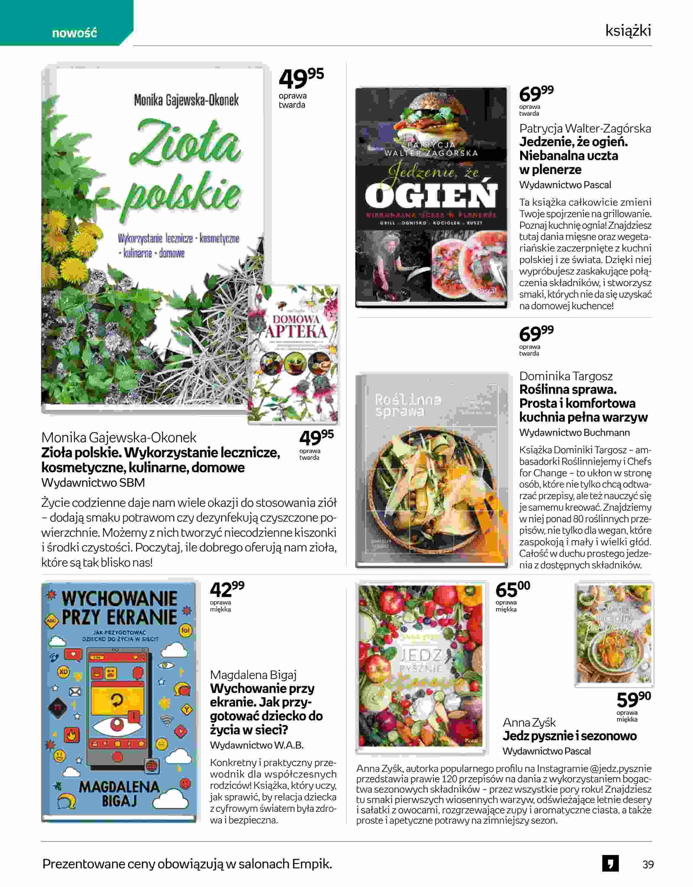 Gazetka promocyjna empik str. 39