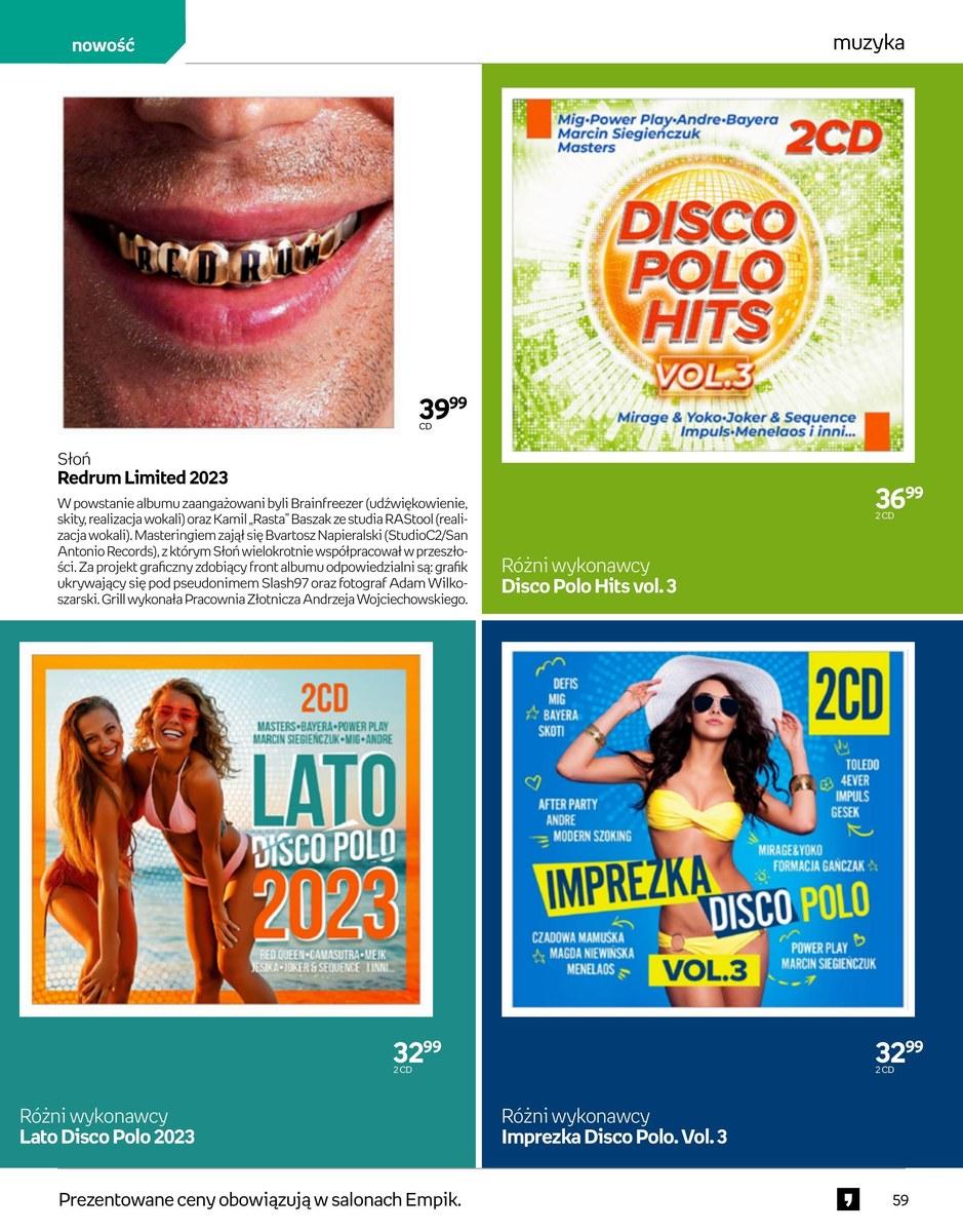 Gazetka promocyjna empik str. 59