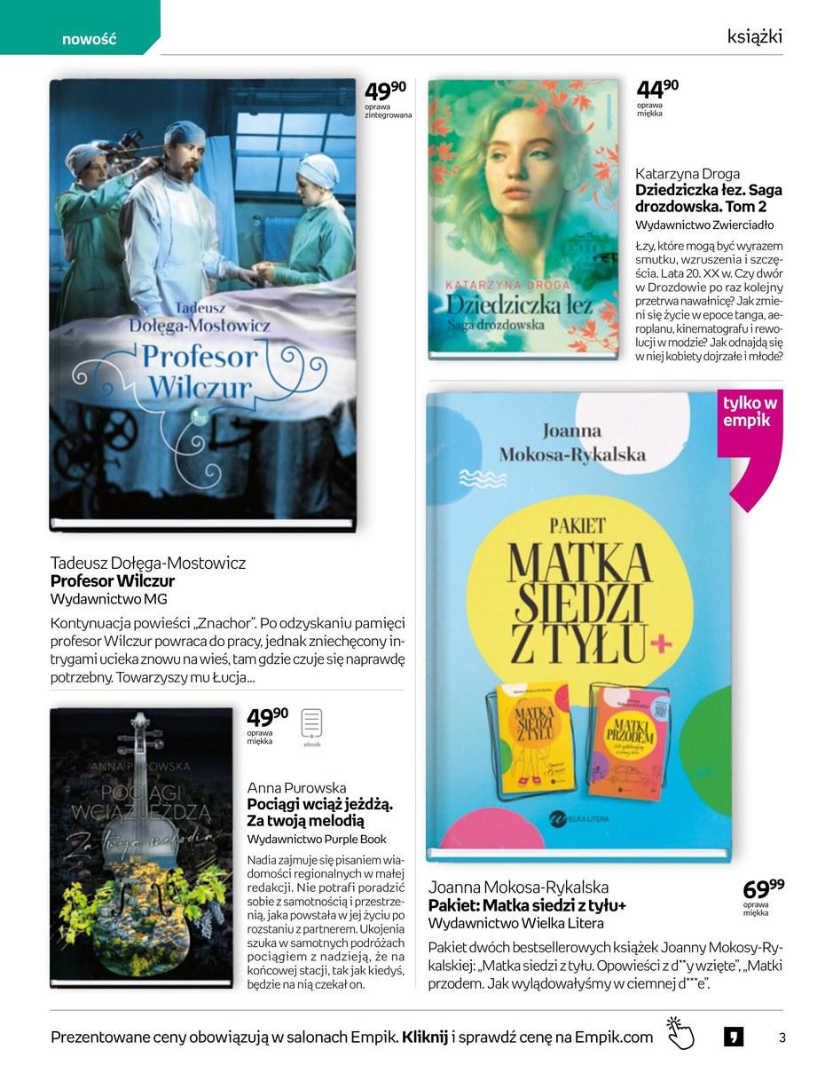 Gazetka promocyjna empik str. 3