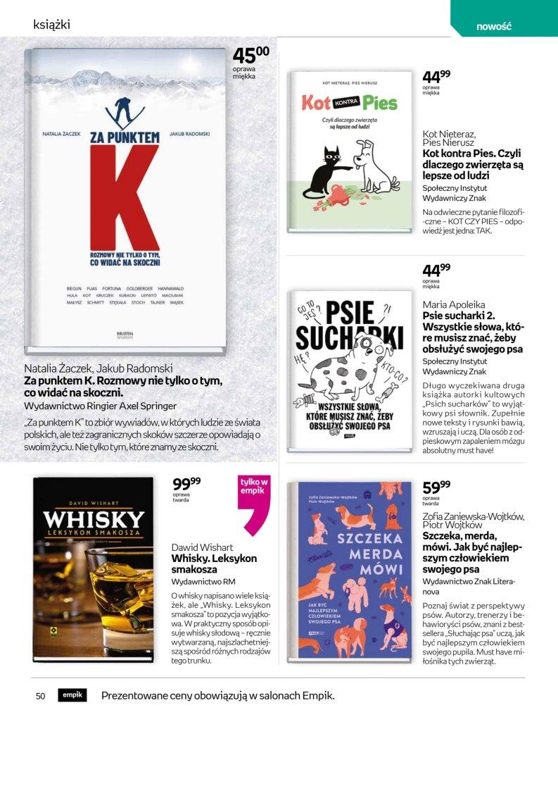 Gazetka promocyjna empik str. 50