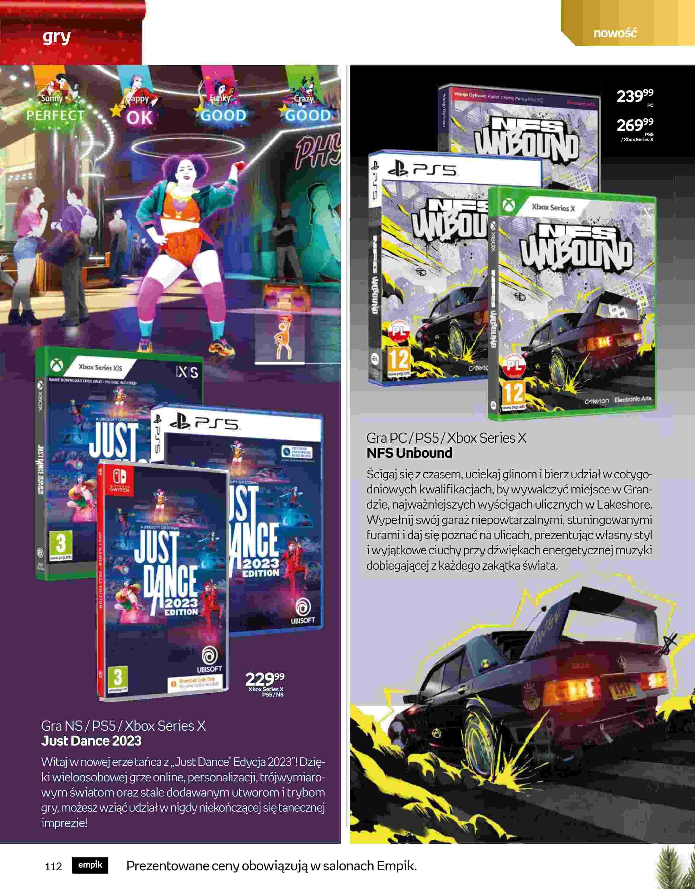 Gazetka promocyjna empik str. 112