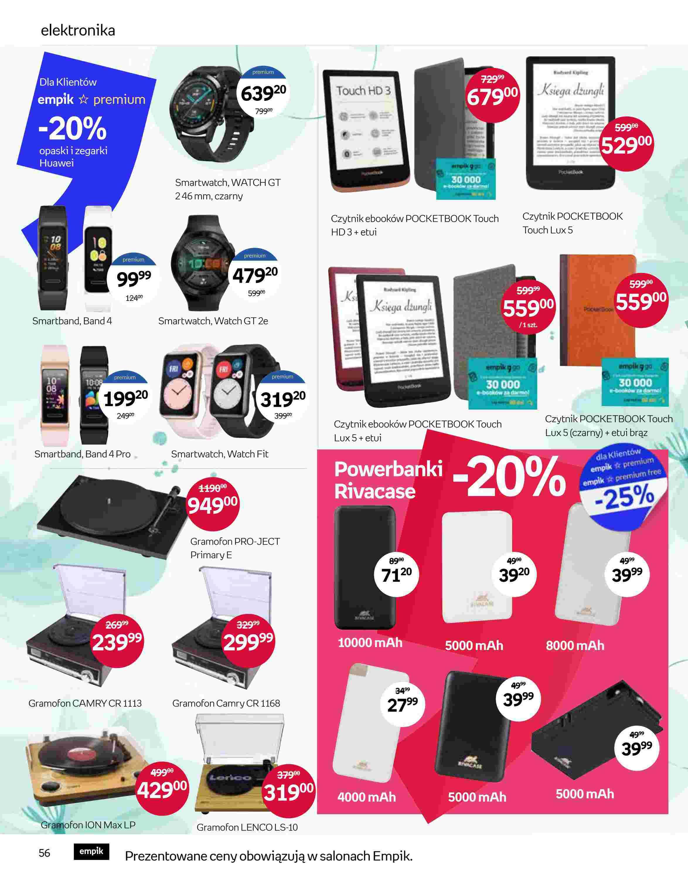 Gazetka promocyjna empik str. 56