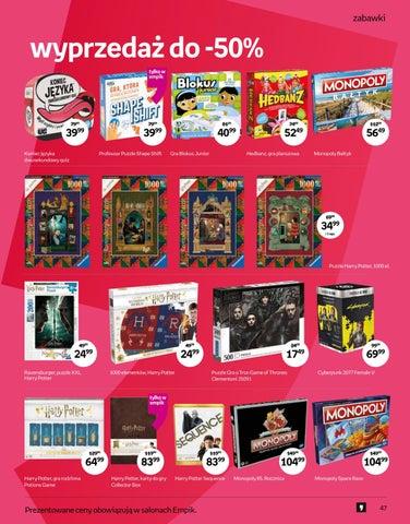 Gazetka promocyjna empik str. 47