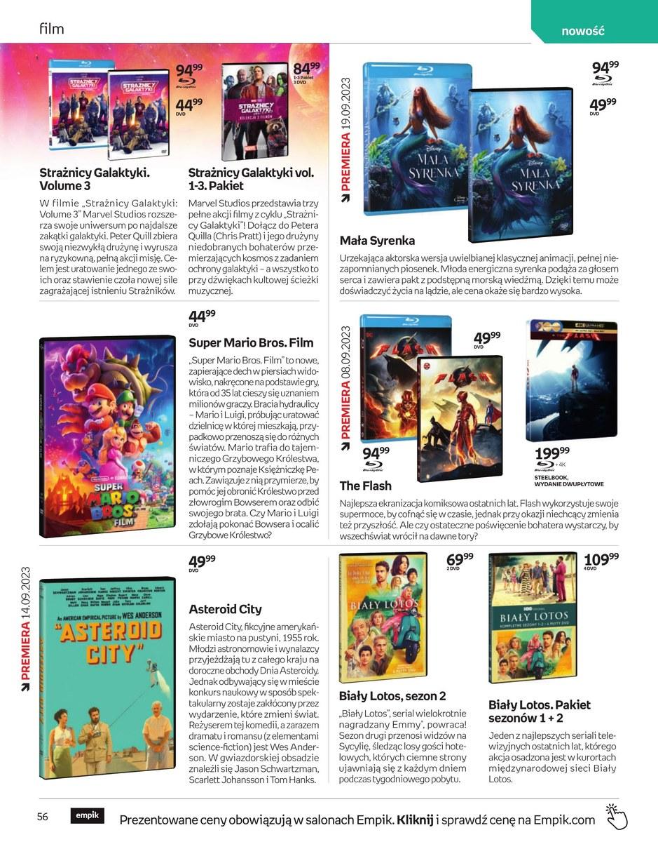 Gazetka promocyjna empik str. 56