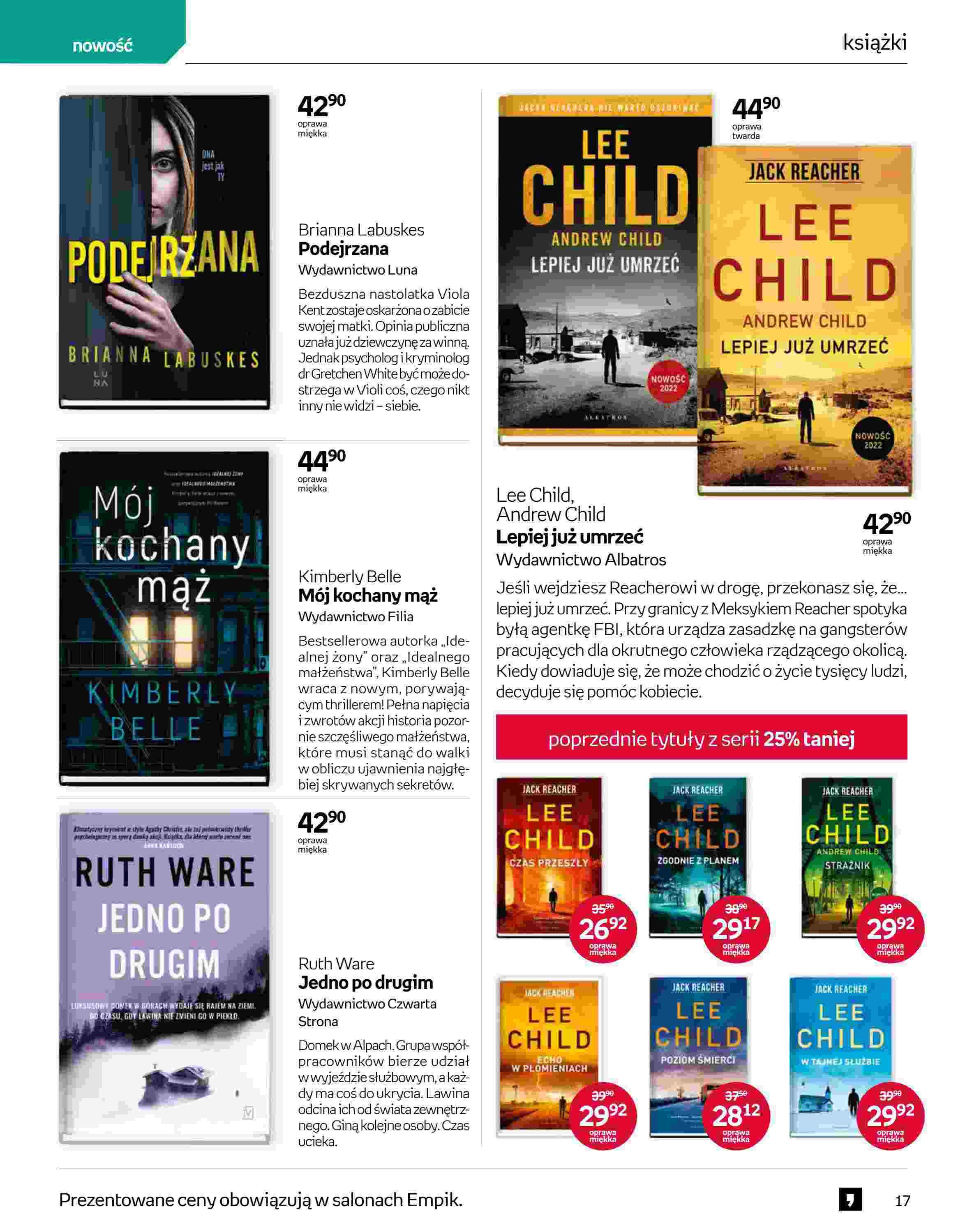 Gazetka promocyjna empik str. 17