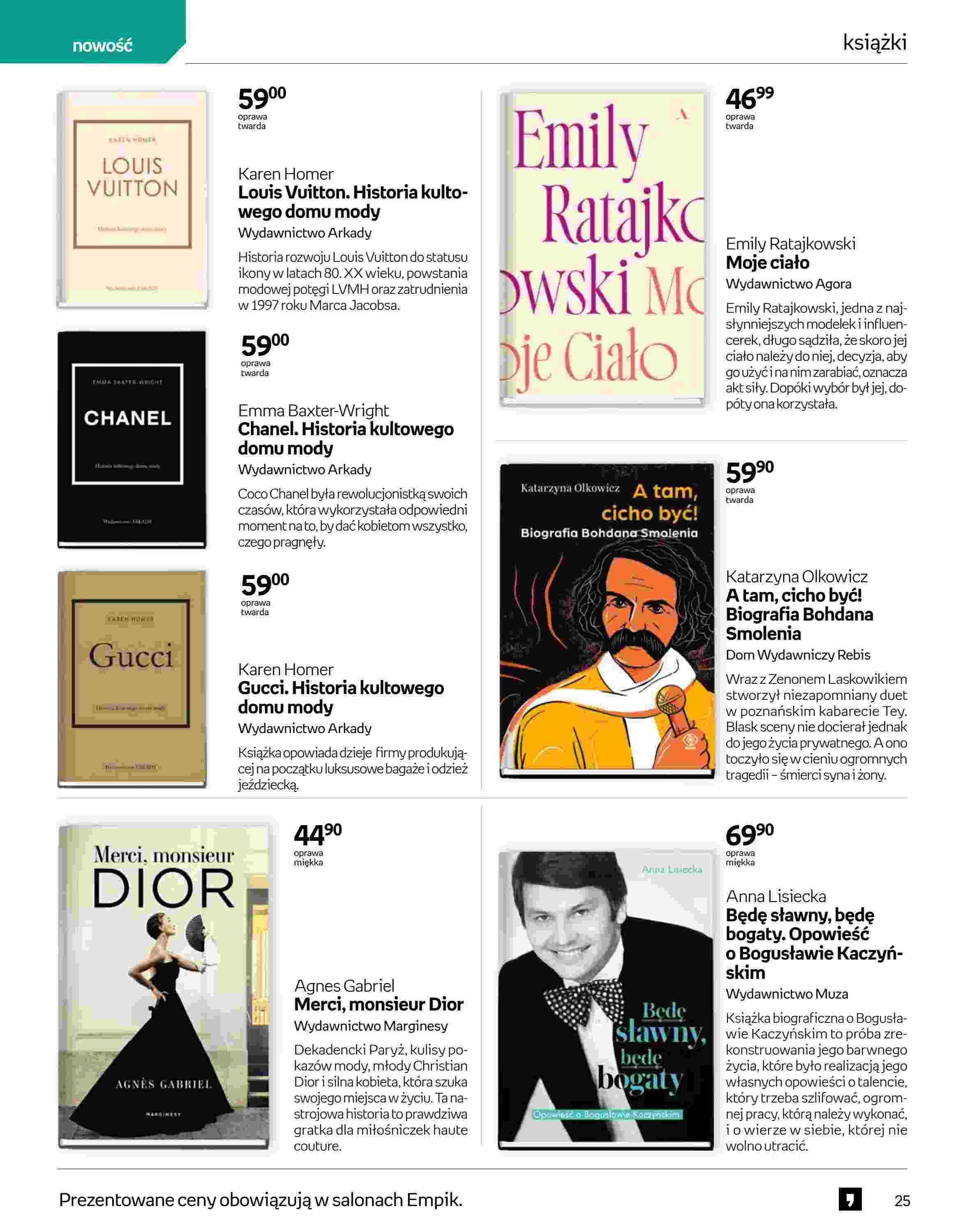 Gazetka promocyjna empik str. 25