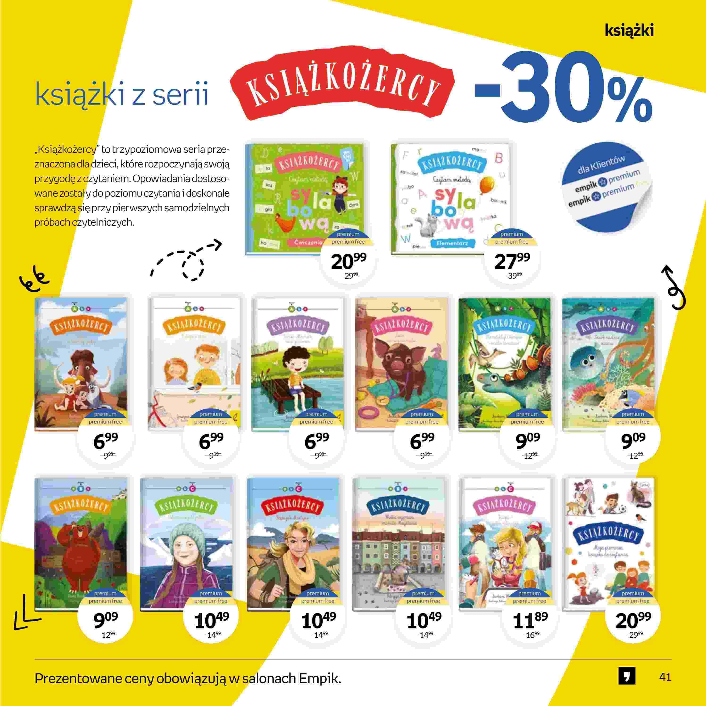 Gazetka promocyjna empik str. 41