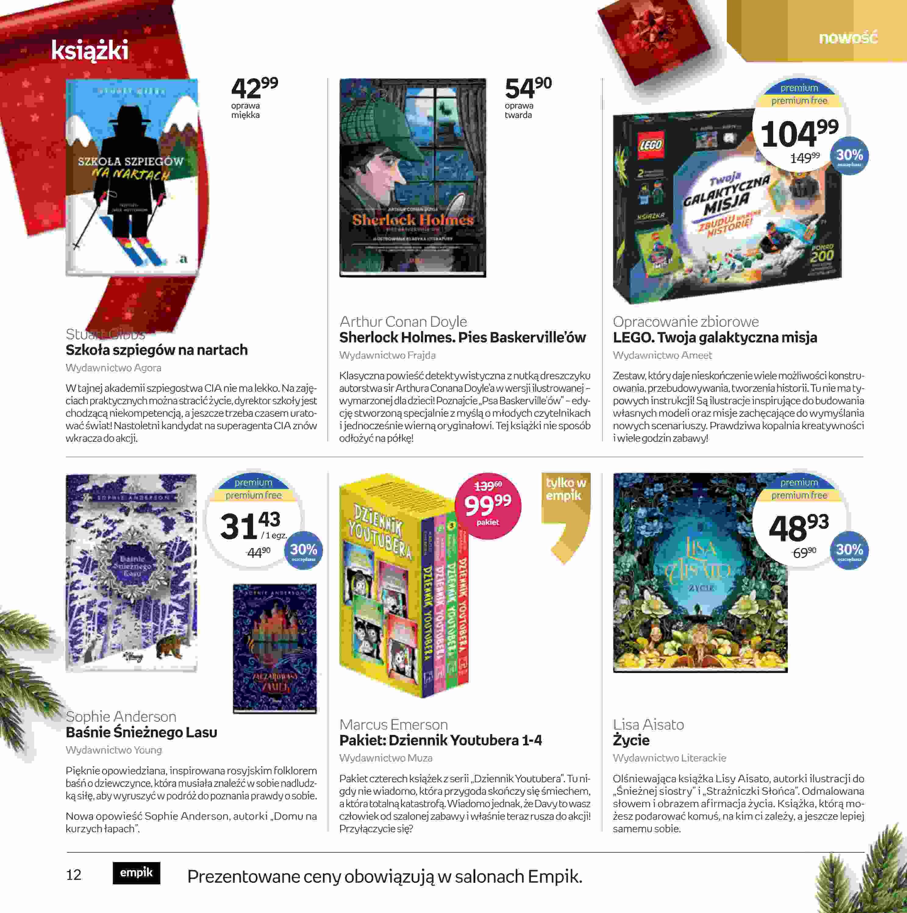 Gazetka promocyjna empik str. 12