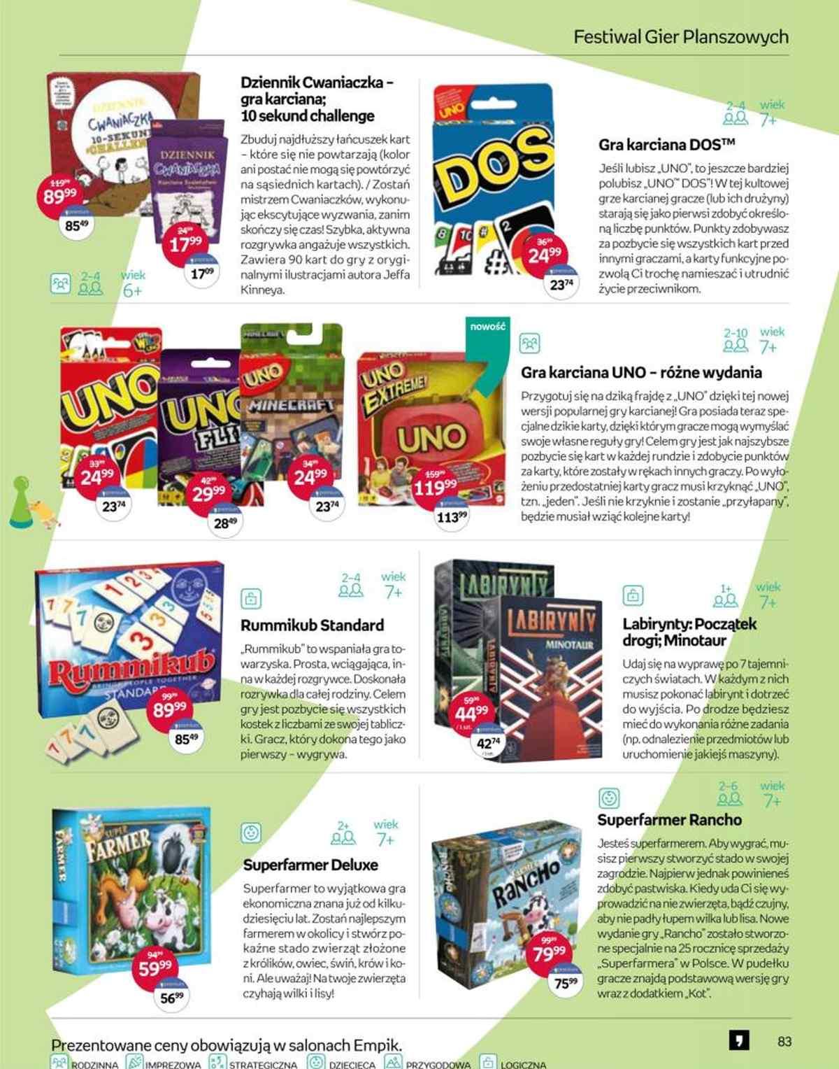 Gazetka promocyjna empik str. 83