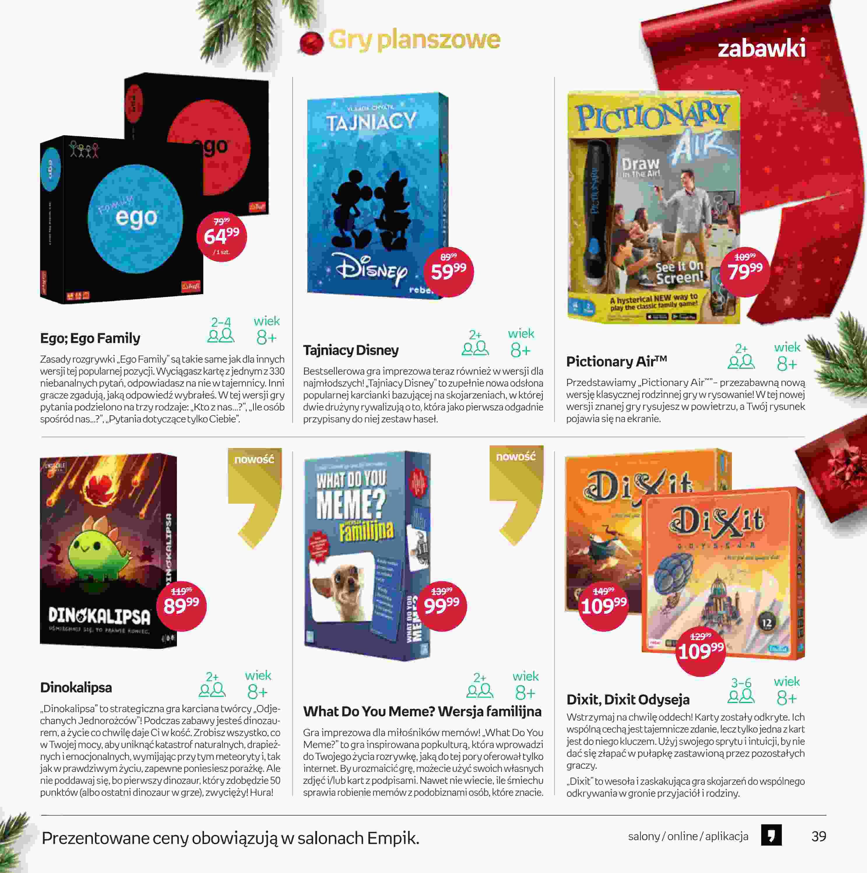 Gazetka promocyjna empik str. 39