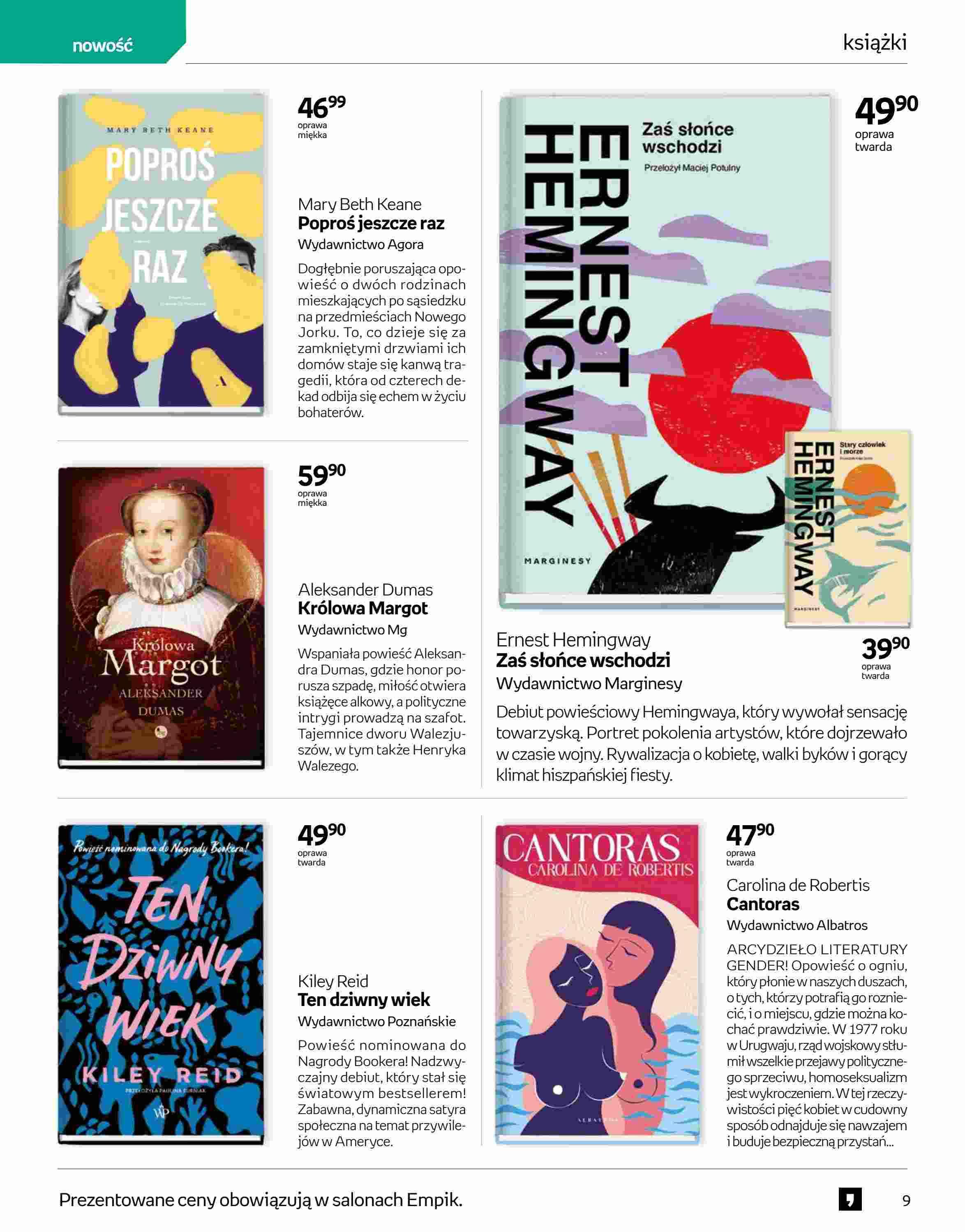 Gazetka promocyjna empik str. 9