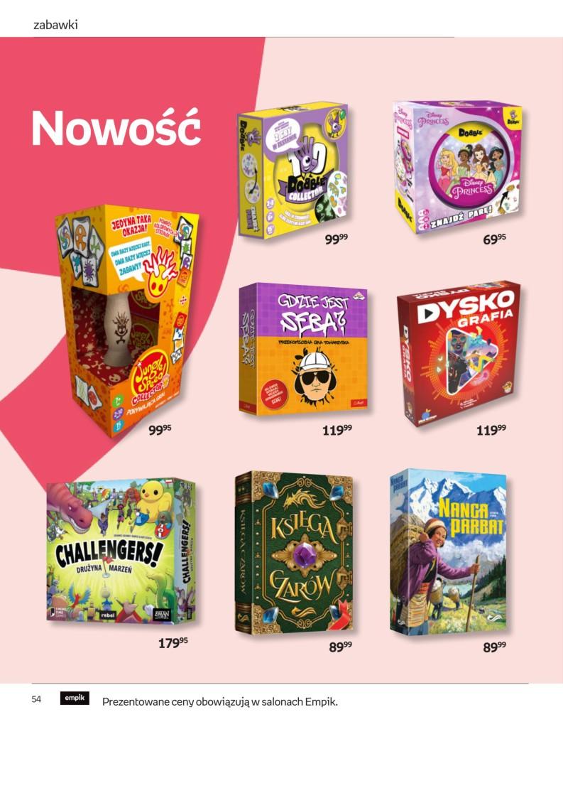 Gazetka promocyjna empik str. 52