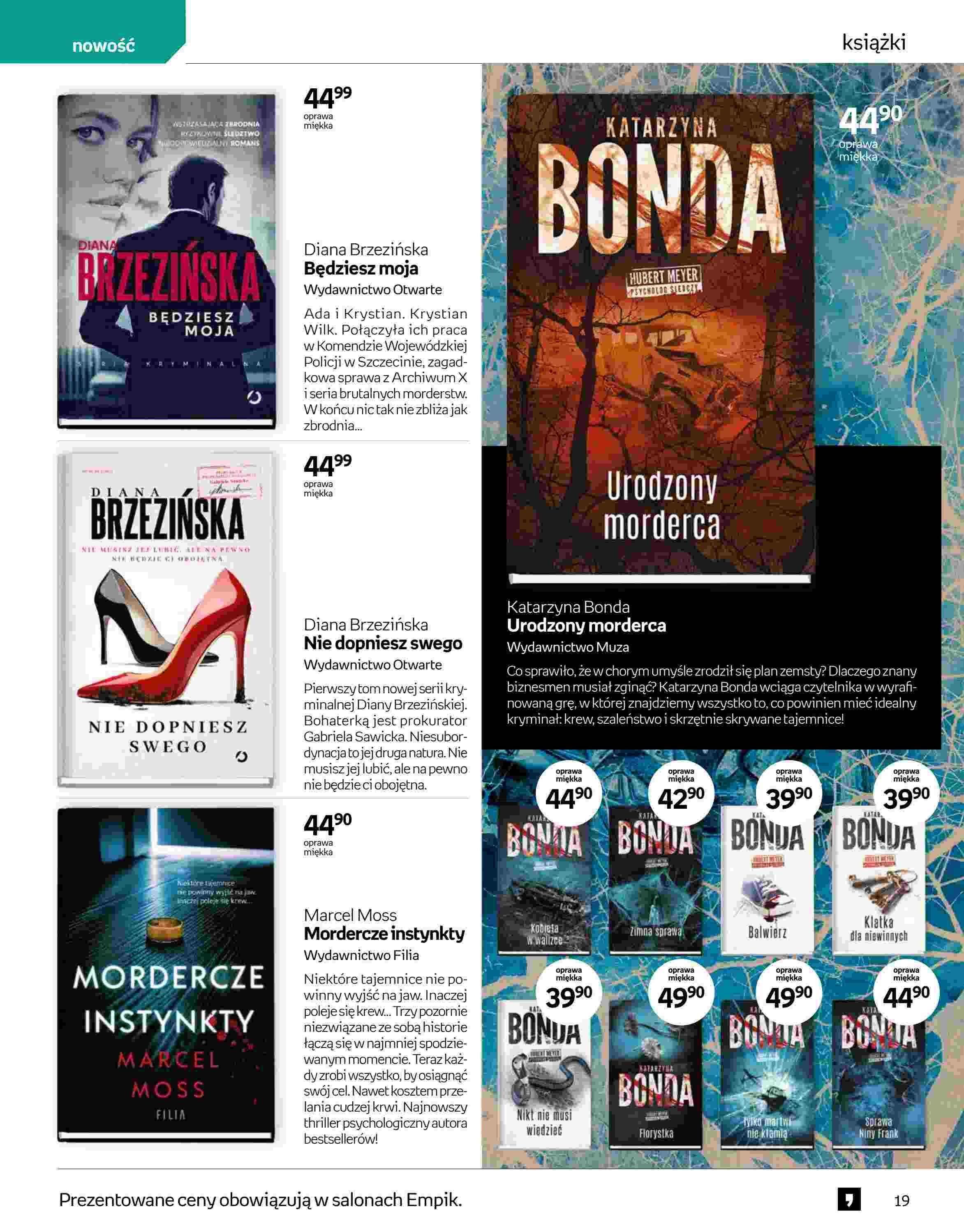 Gazetka promocyjna empik str. 19