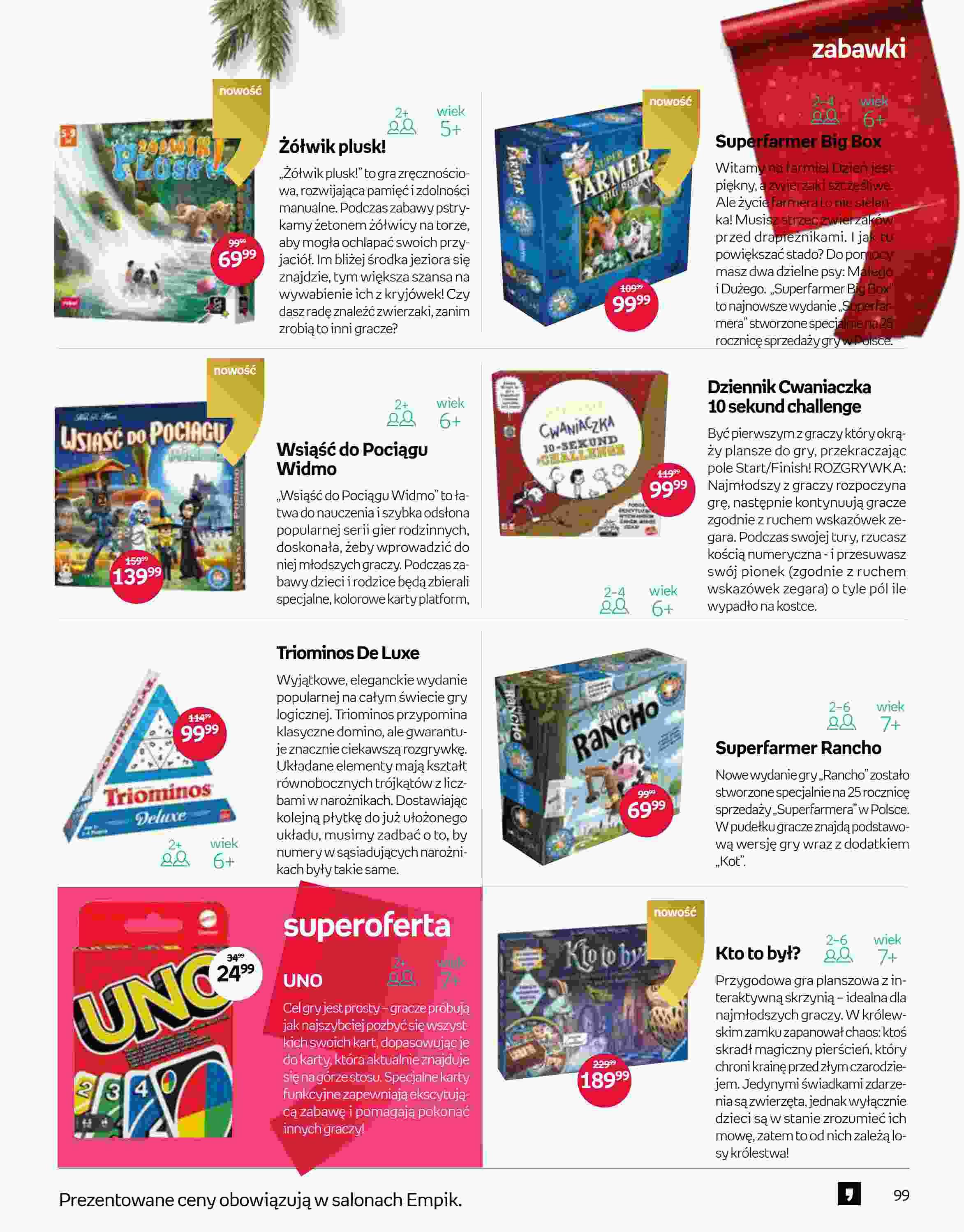 Gazetka promocyjna empik str. 99
