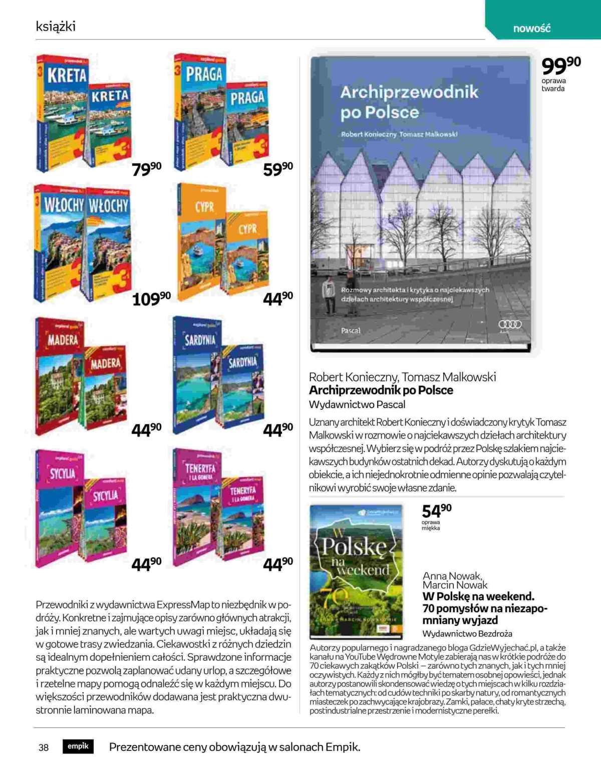 Gazetka promocyjna empik str. 38