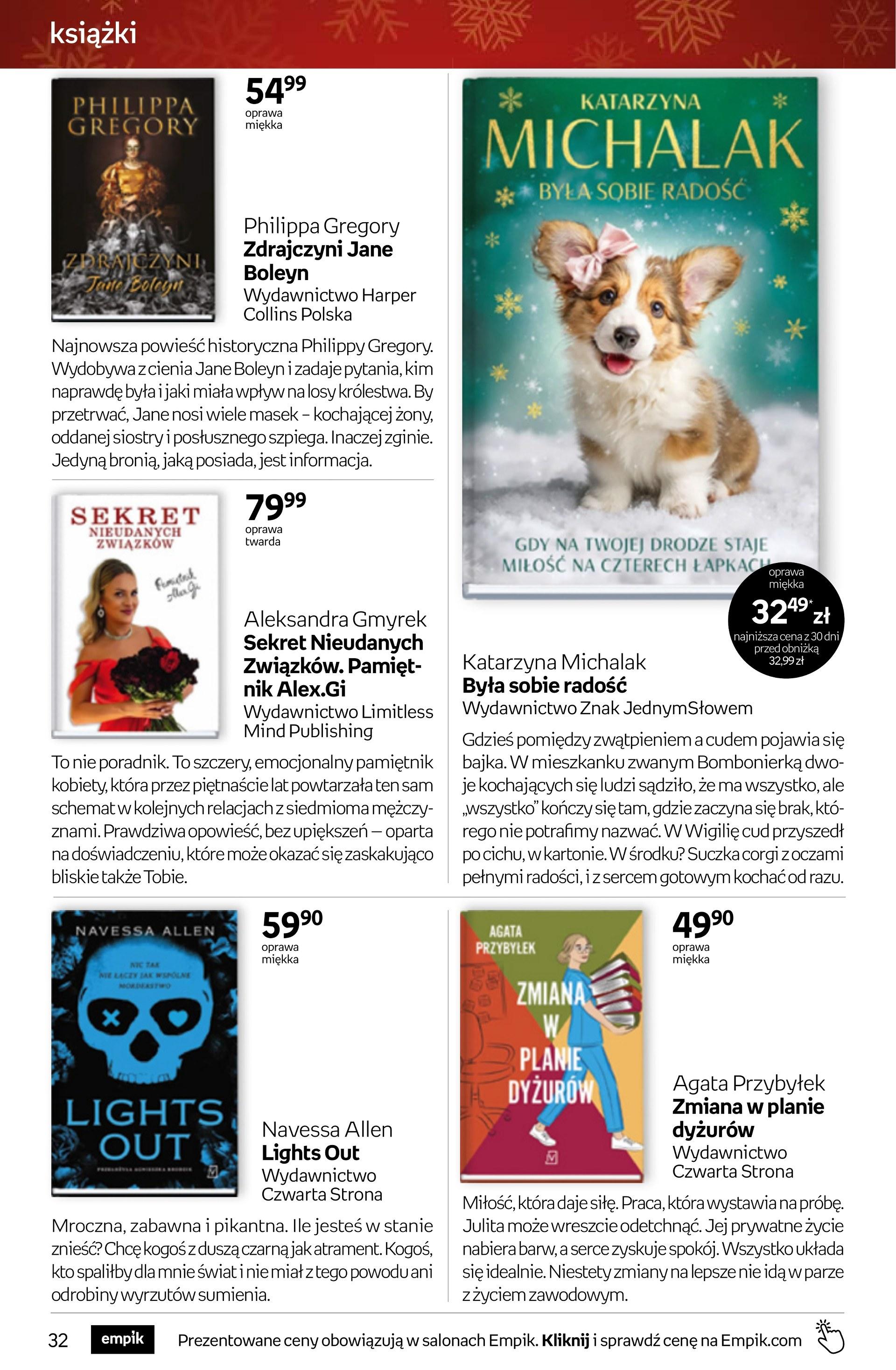 Gazetka promocyjna empik str. 32