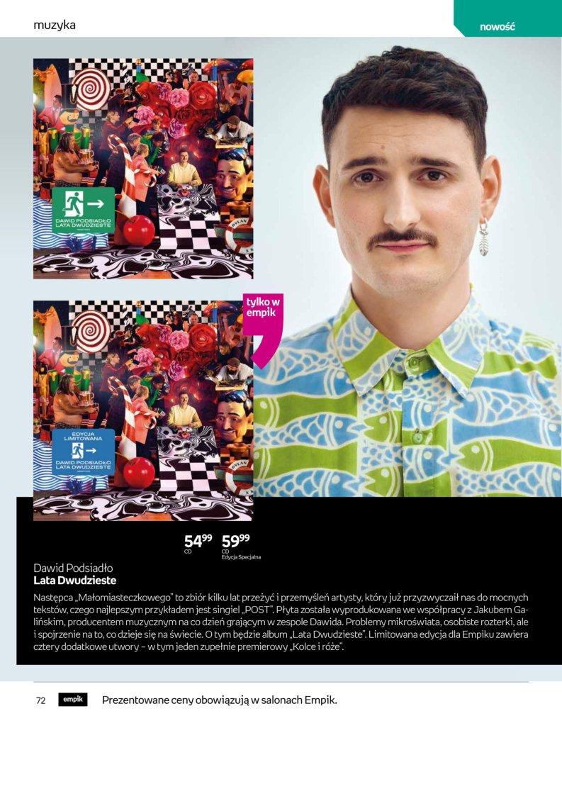 Gazetka promocyjna empik str. 72