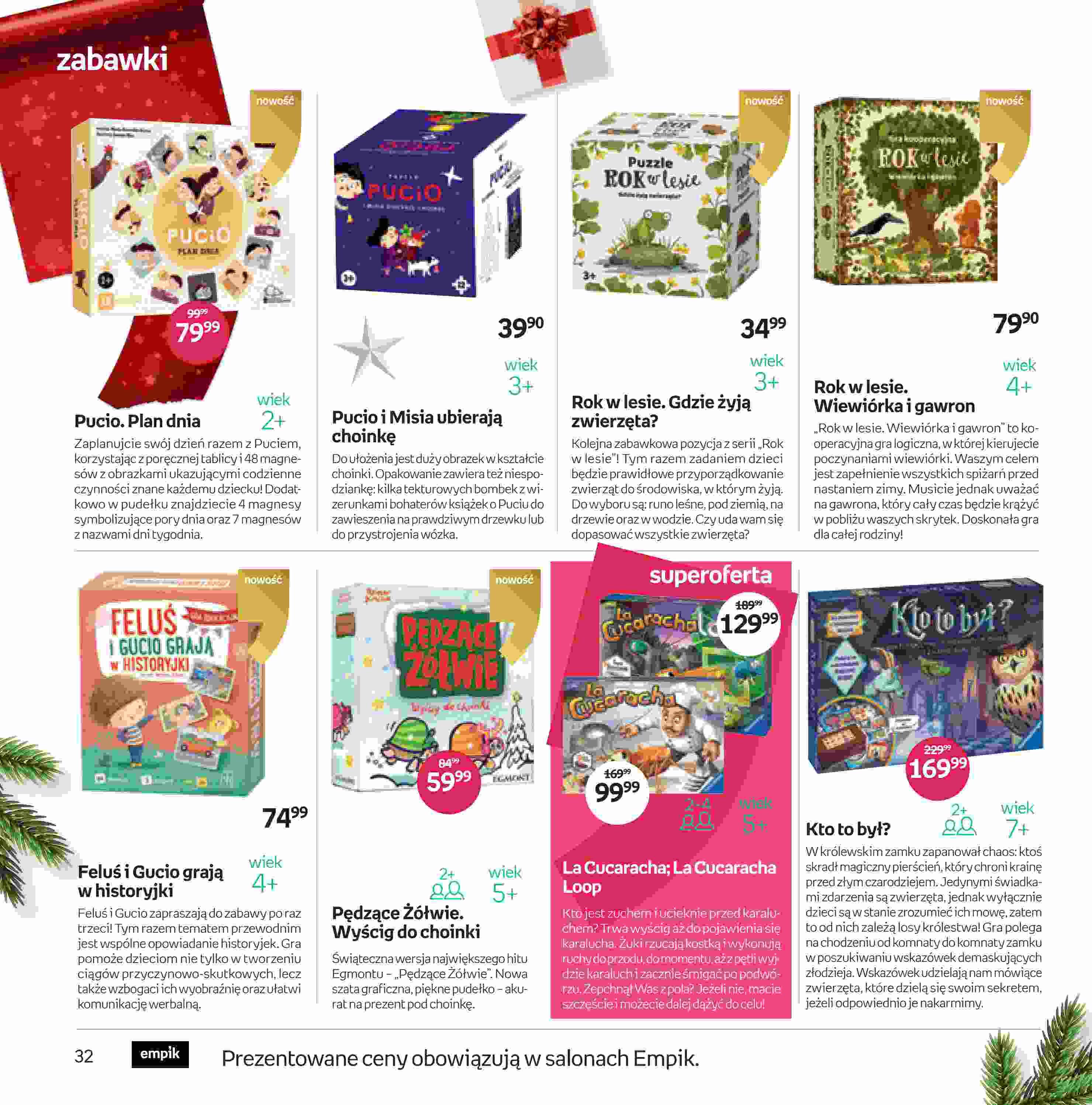 Gazetka promocyjna empik str. 32