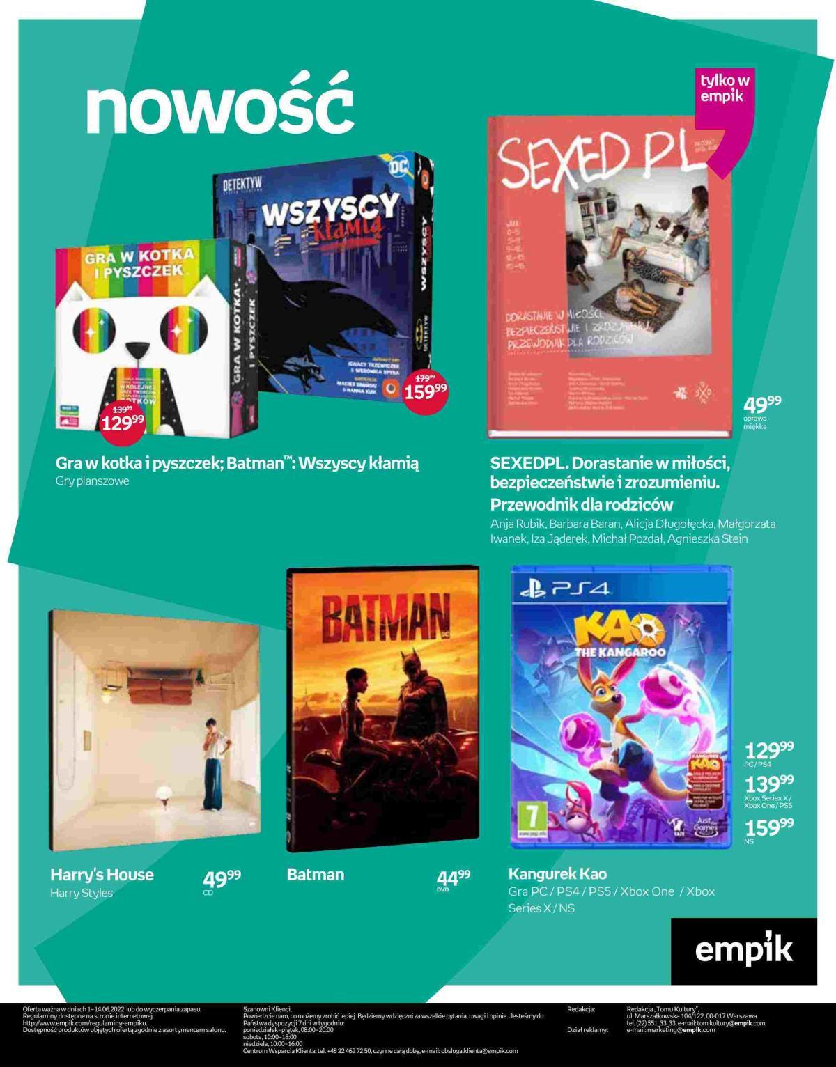 Gazetka promocyjna empik str. 86