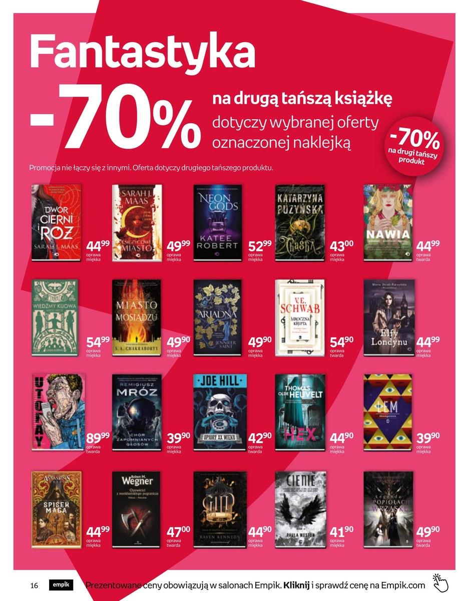 Gazetka promocyjna empik str. 16
