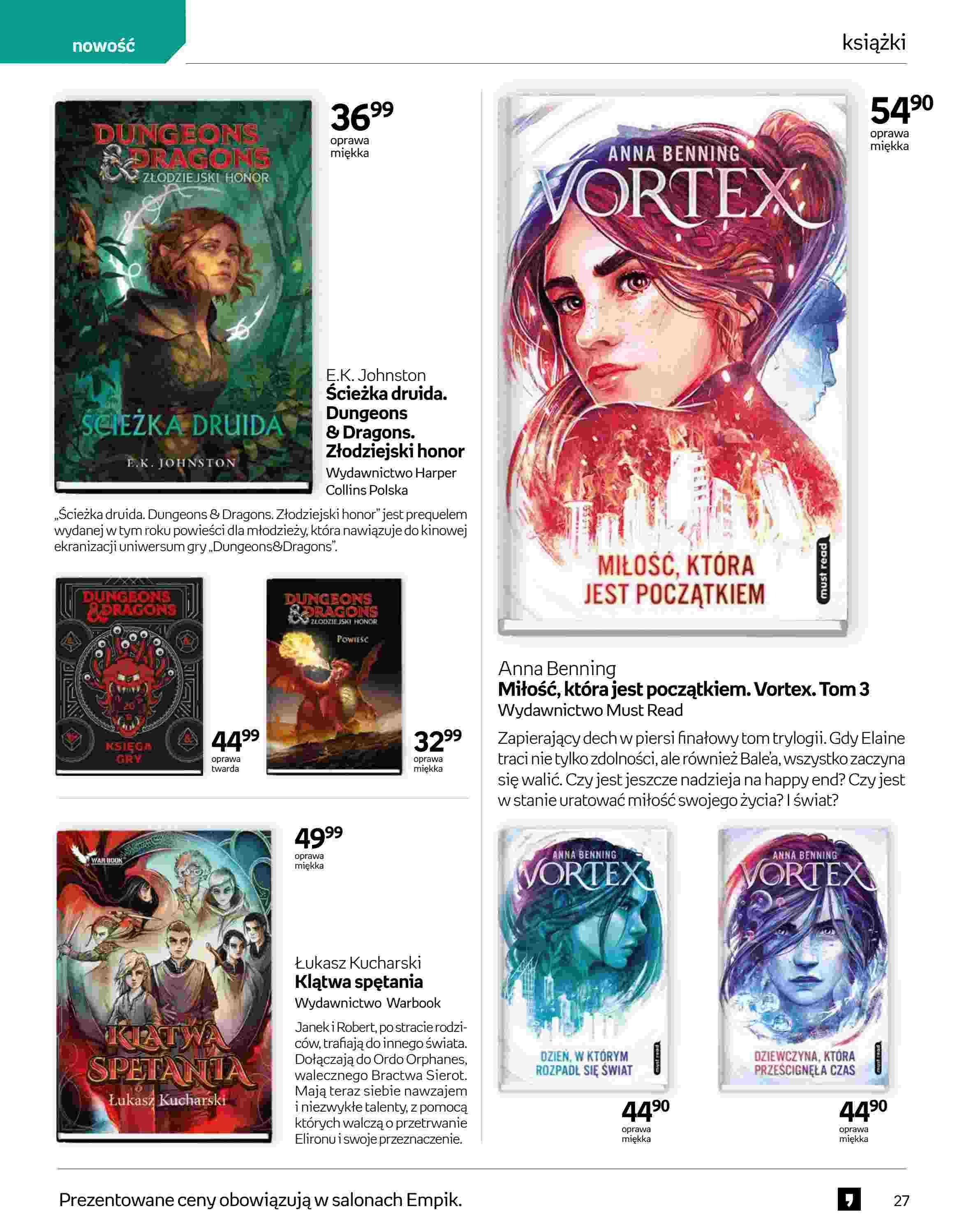 Gazetka promocyjna empik str. 27