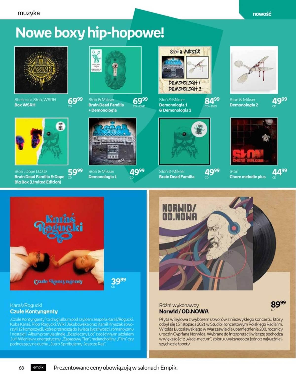 Gazetka promocyjna empik str. 68