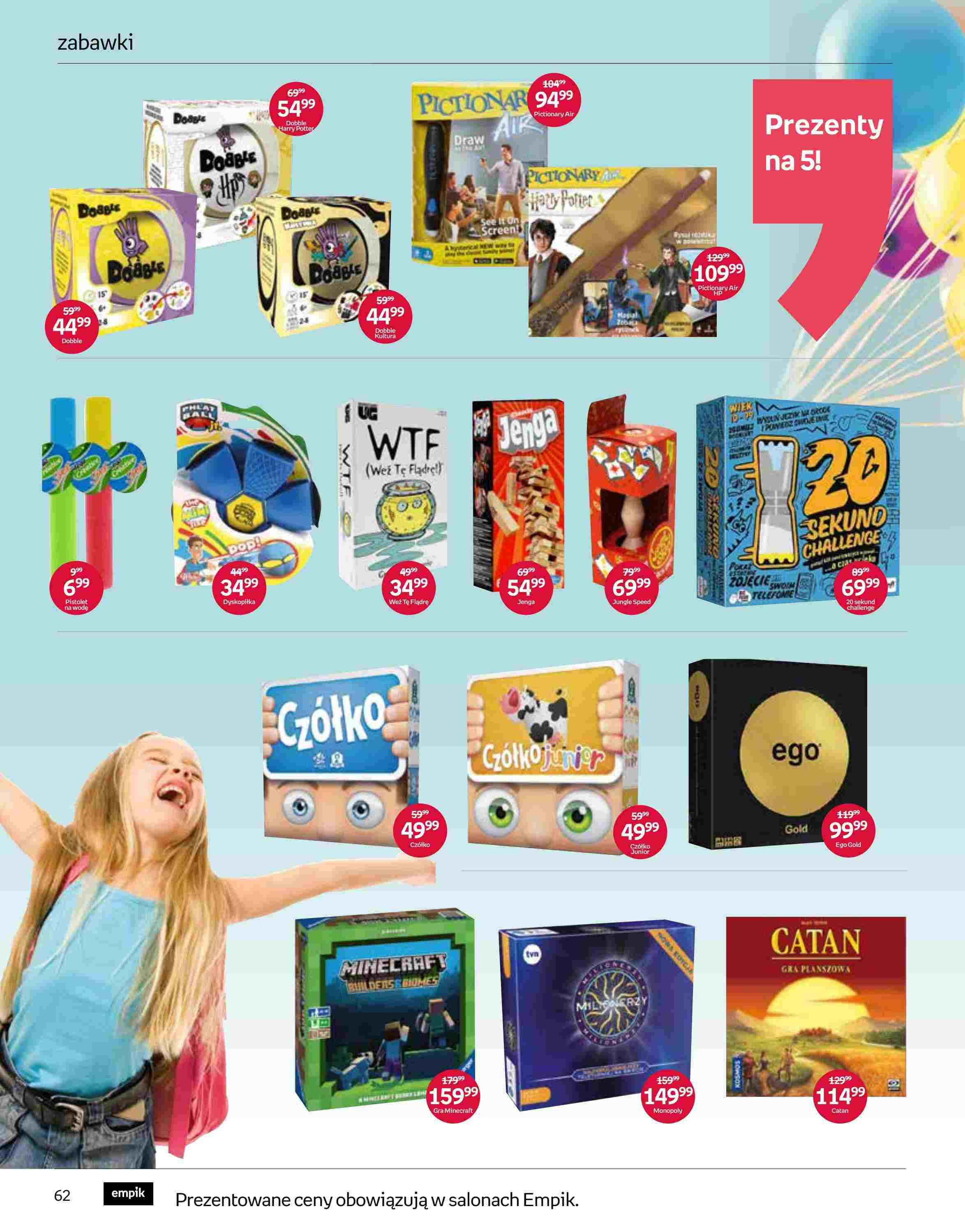 Gazetka promocyjna empik str. 62