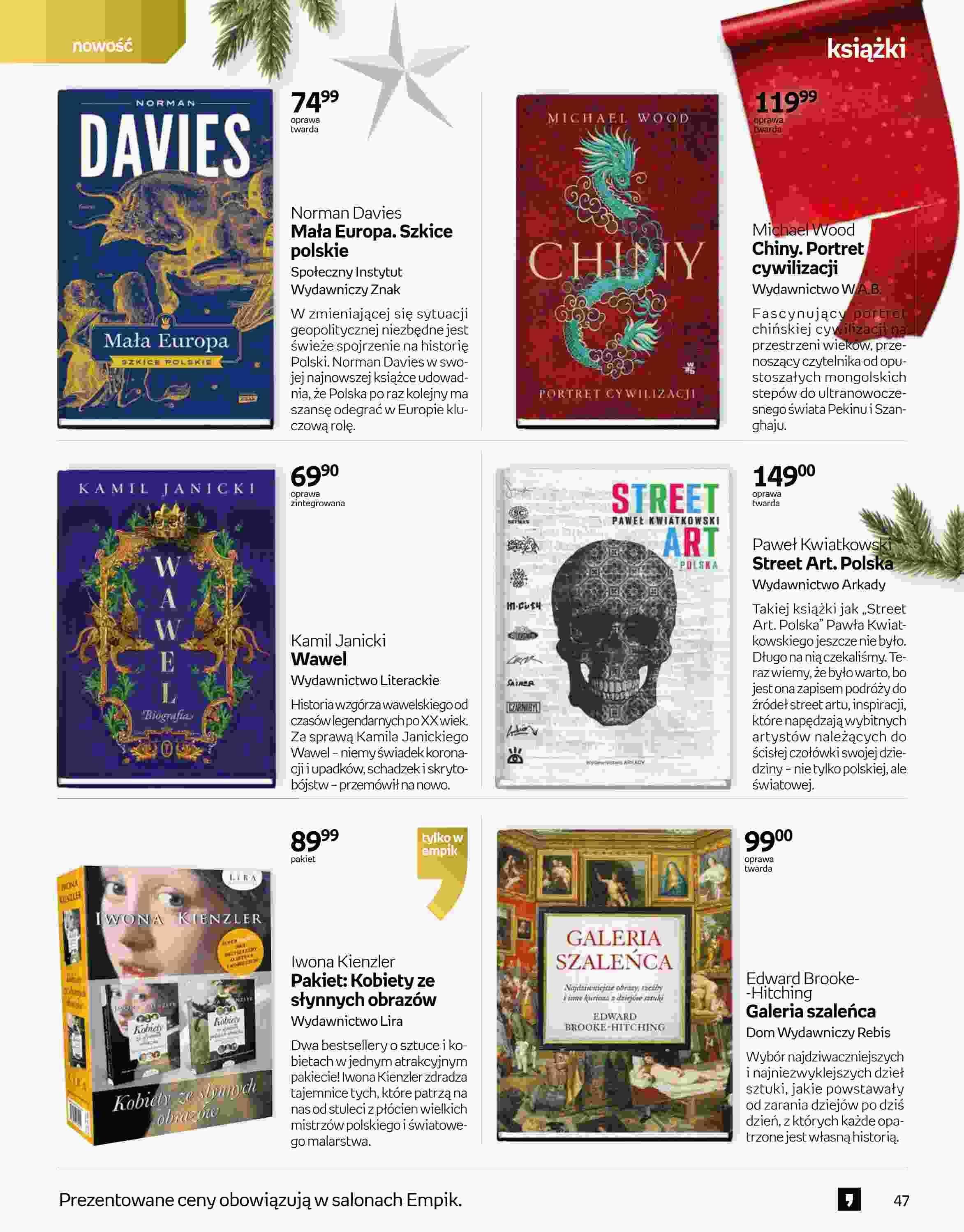 Gazetka promocyjna empik str. 47
