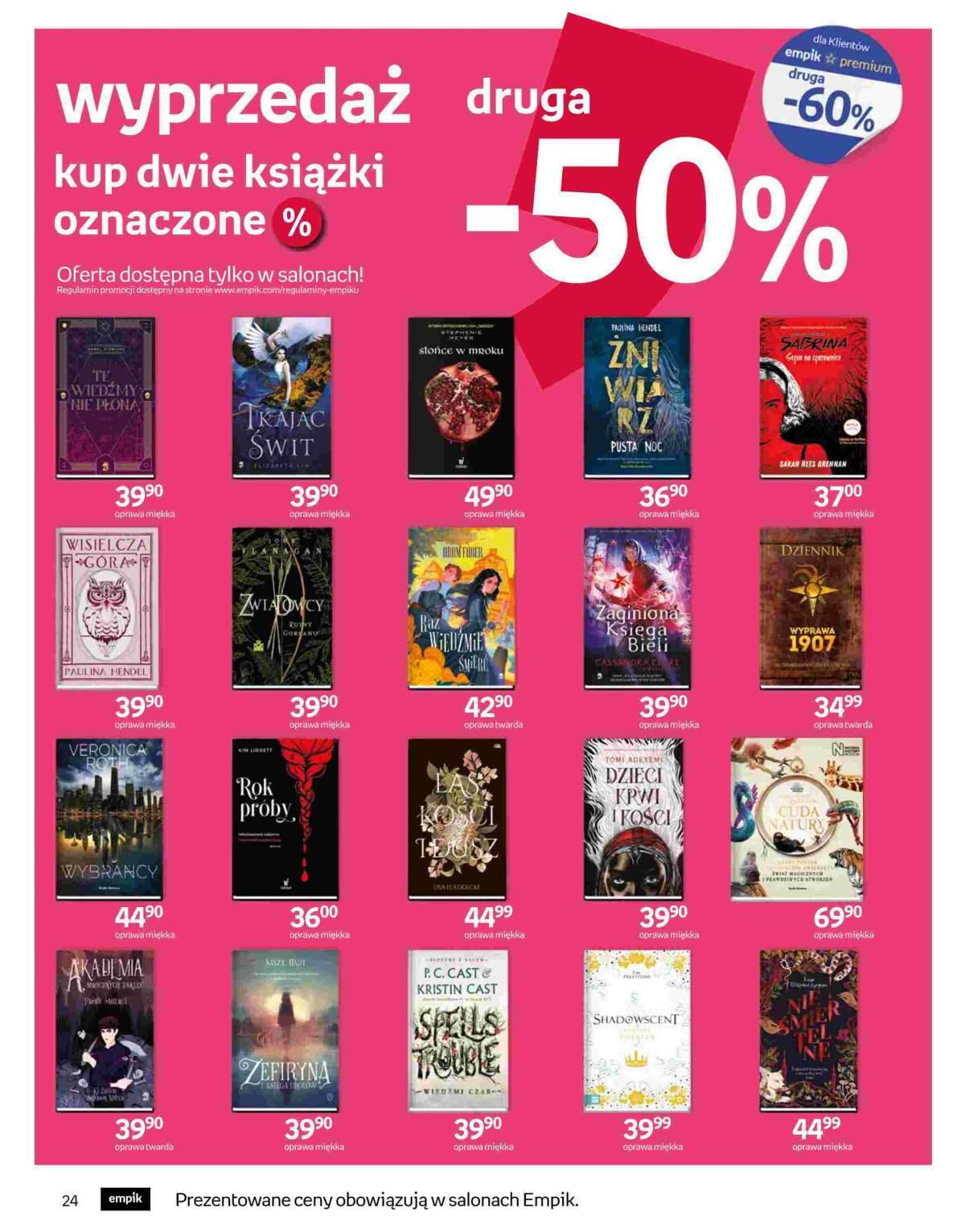 Gazetka promocyjna empik str. 24