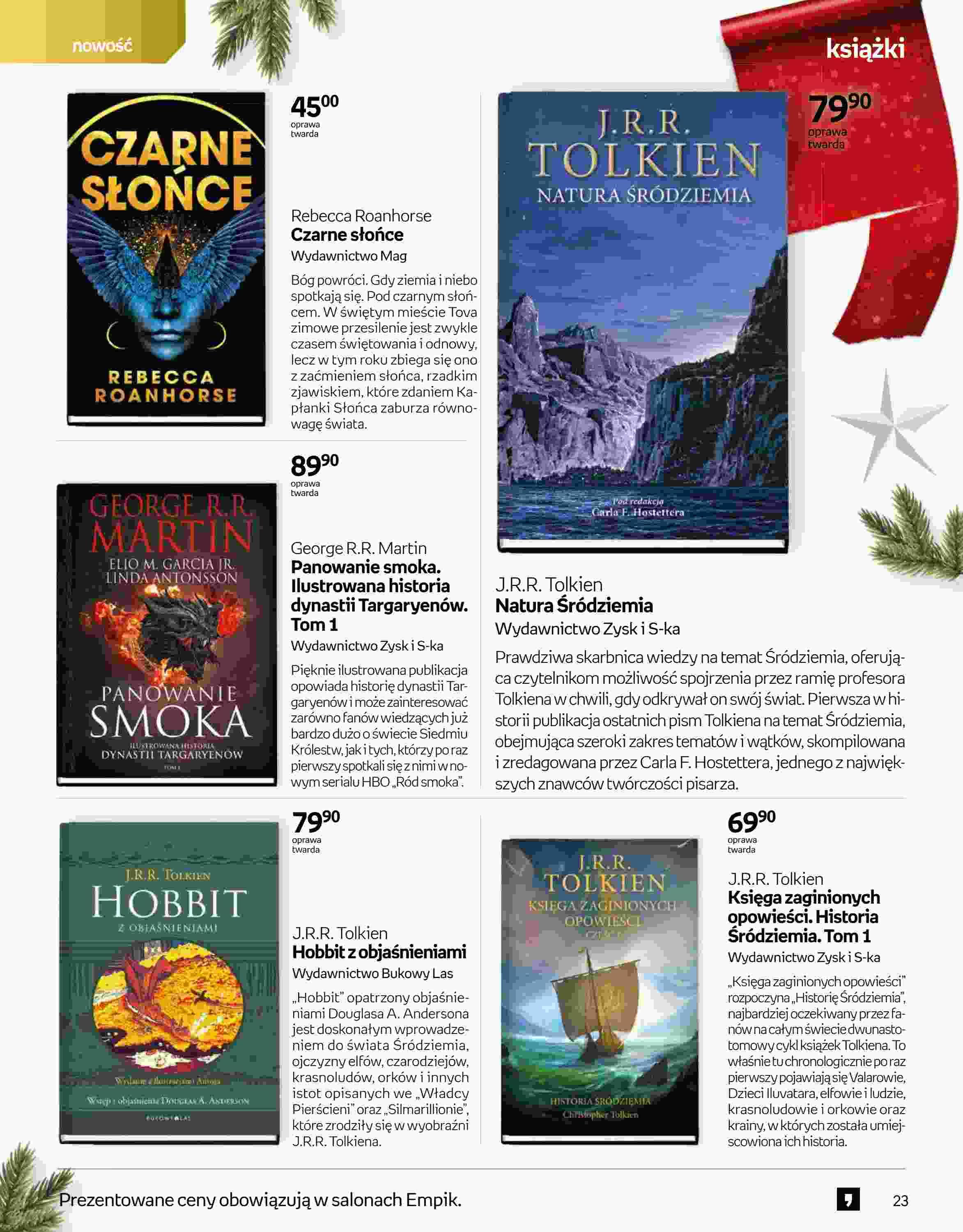 Gazetka promocyjna empik str. 23