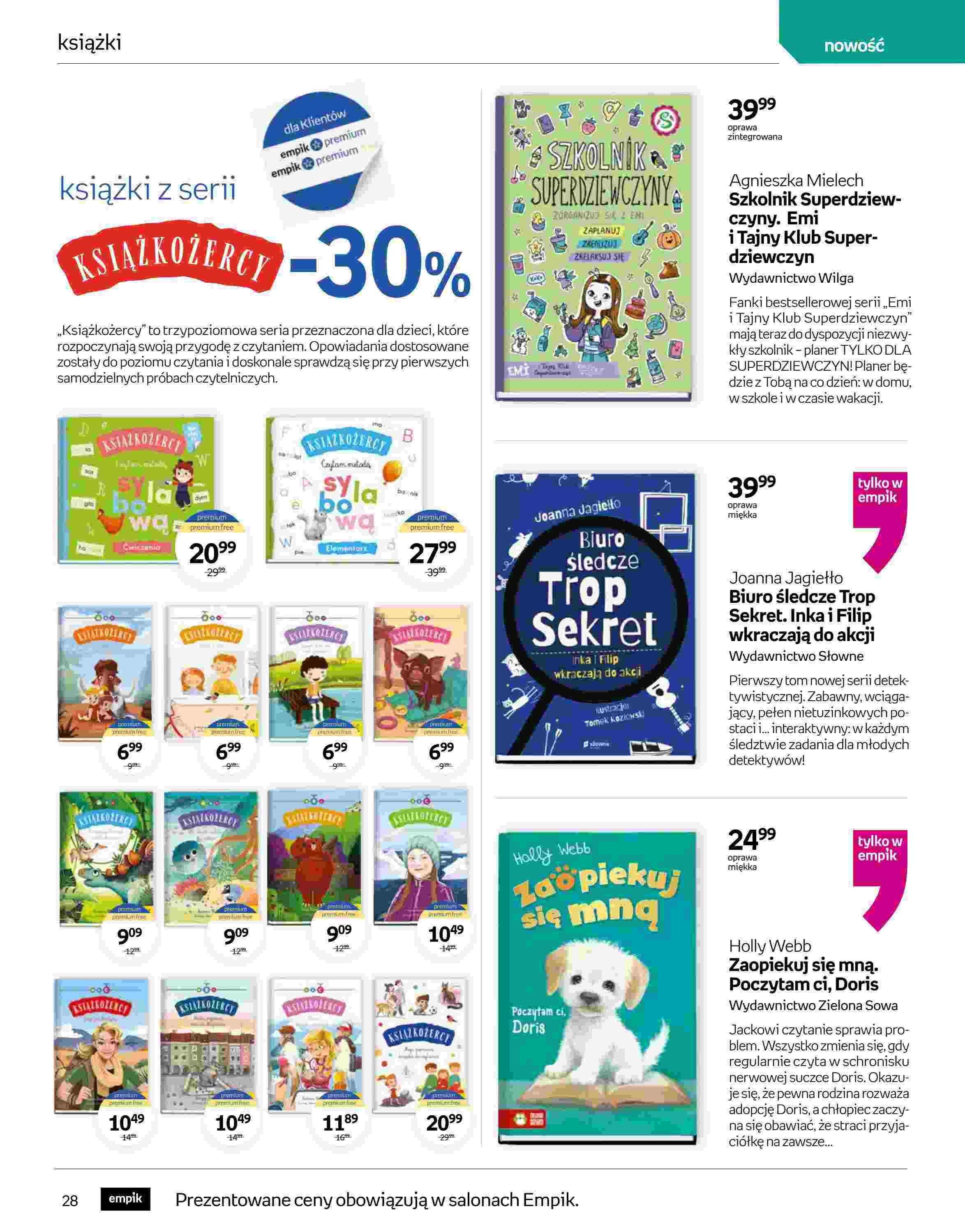 Gazetka promocyjna empik str. 28
