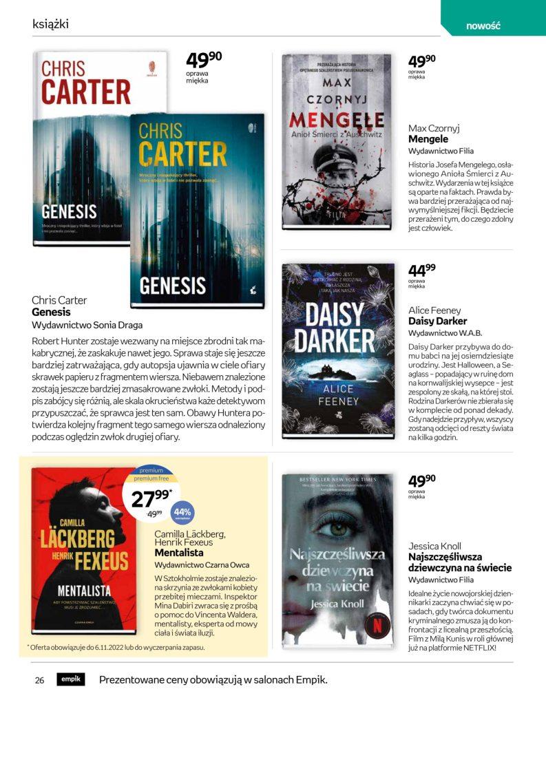 Gazetka promocyjna empik str. 26