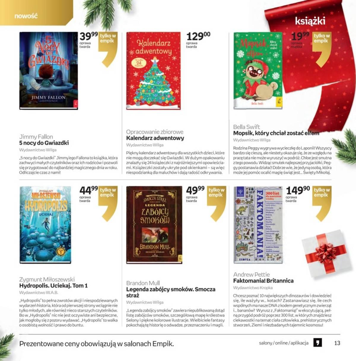 Gazetka promocyjna empik str. 13