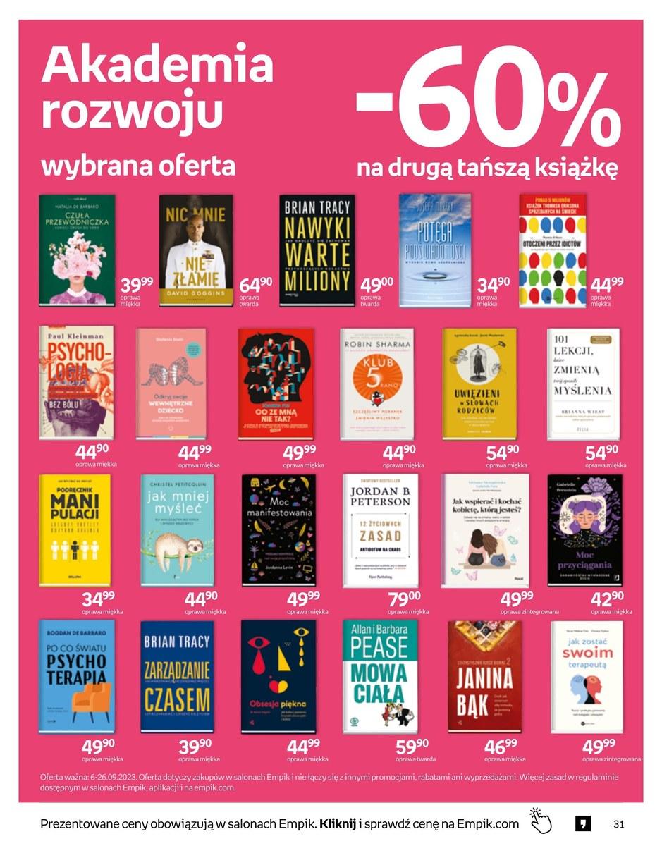 Gazetka promocyjna empik str. 31