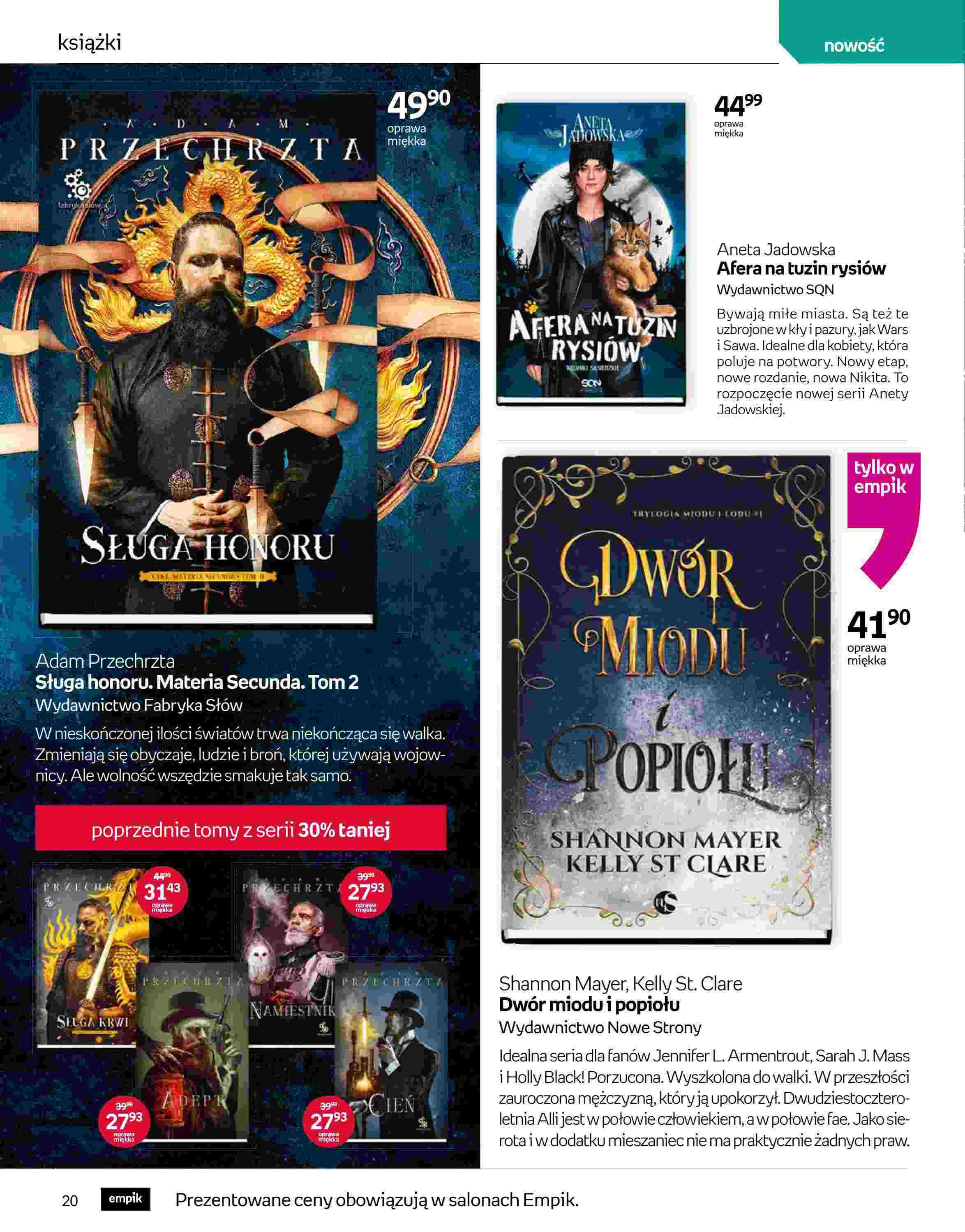 Gazetka promocyjna empik str. 20