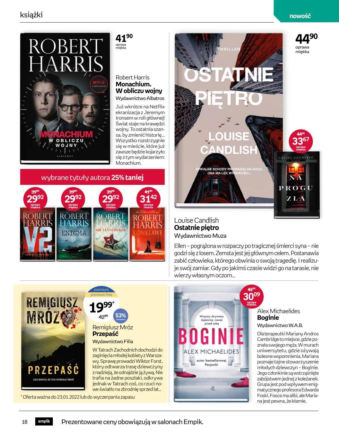 Gazetka promocyjna empik str. 18
