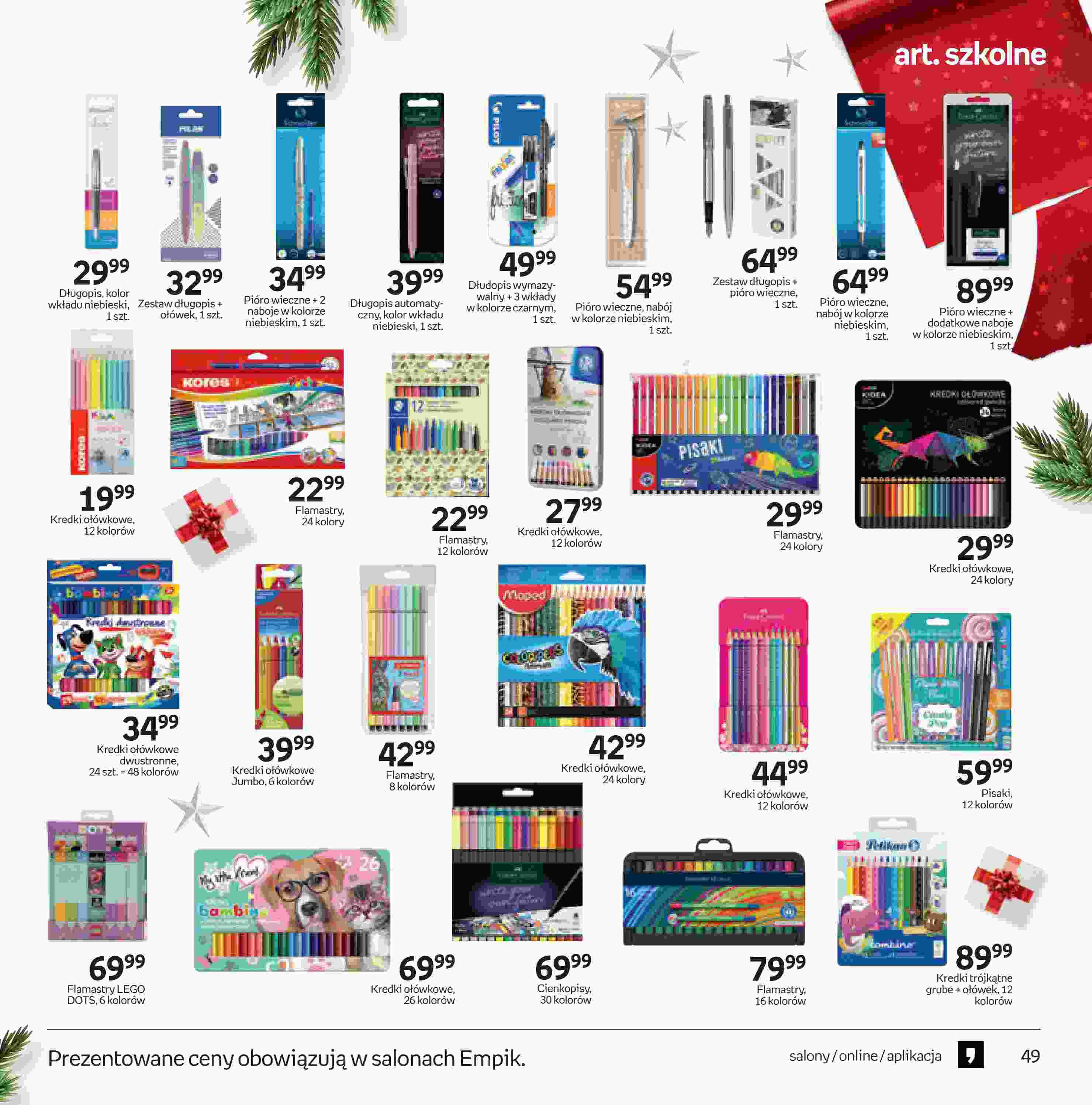 Gazetka promocyjna empik str. 49