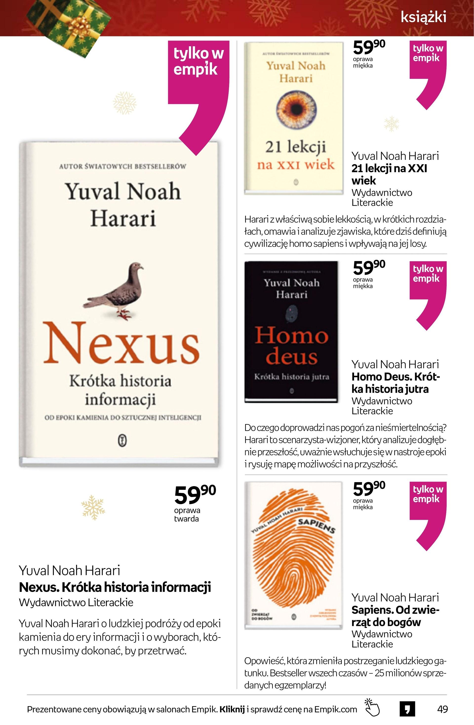 Gazetka promocyjna empik str. 49
