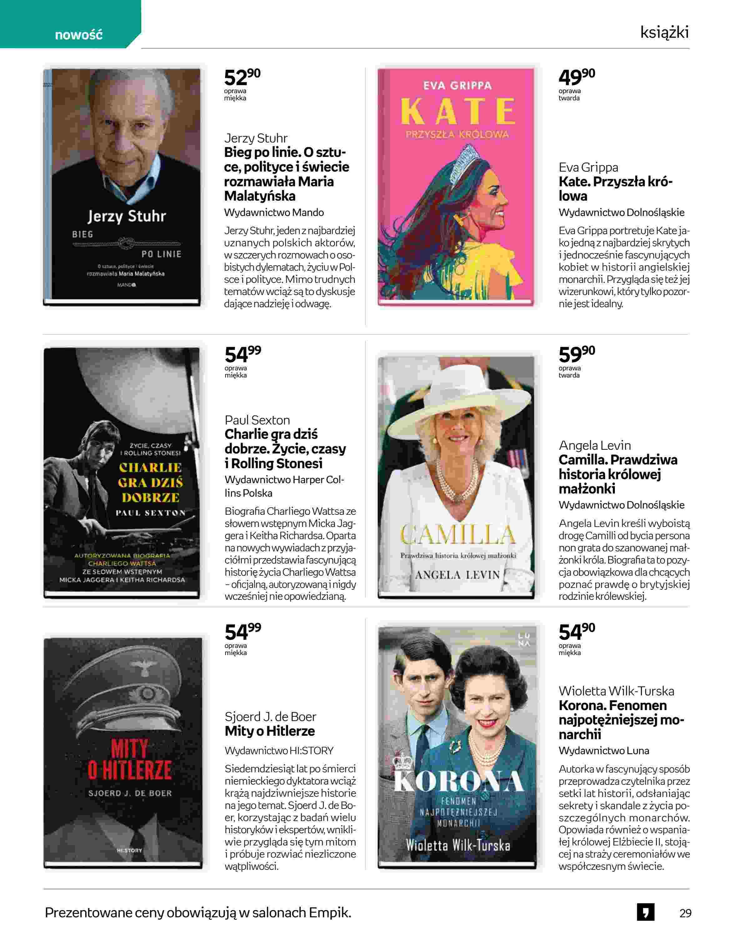 Gazetka promocyjna empik str. 29