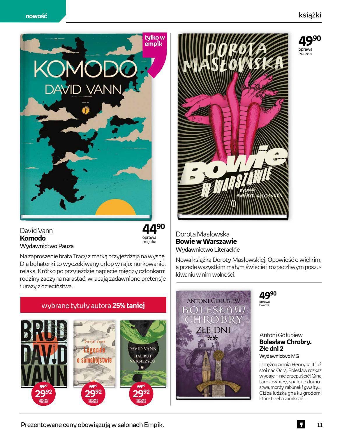 Gazetka promocyjna empik str. 11