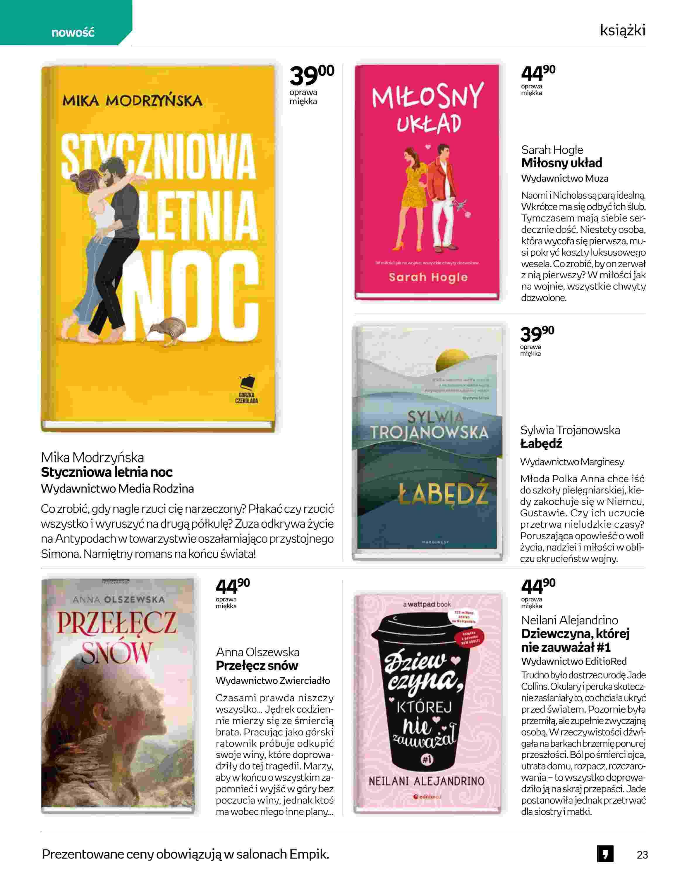 Gazetka promocyjna empik str. 23