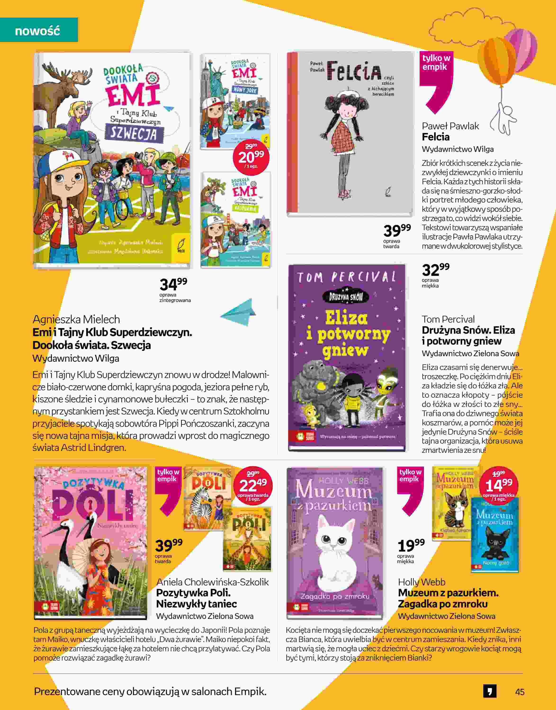 Gazetka promocyjna empik str. 45