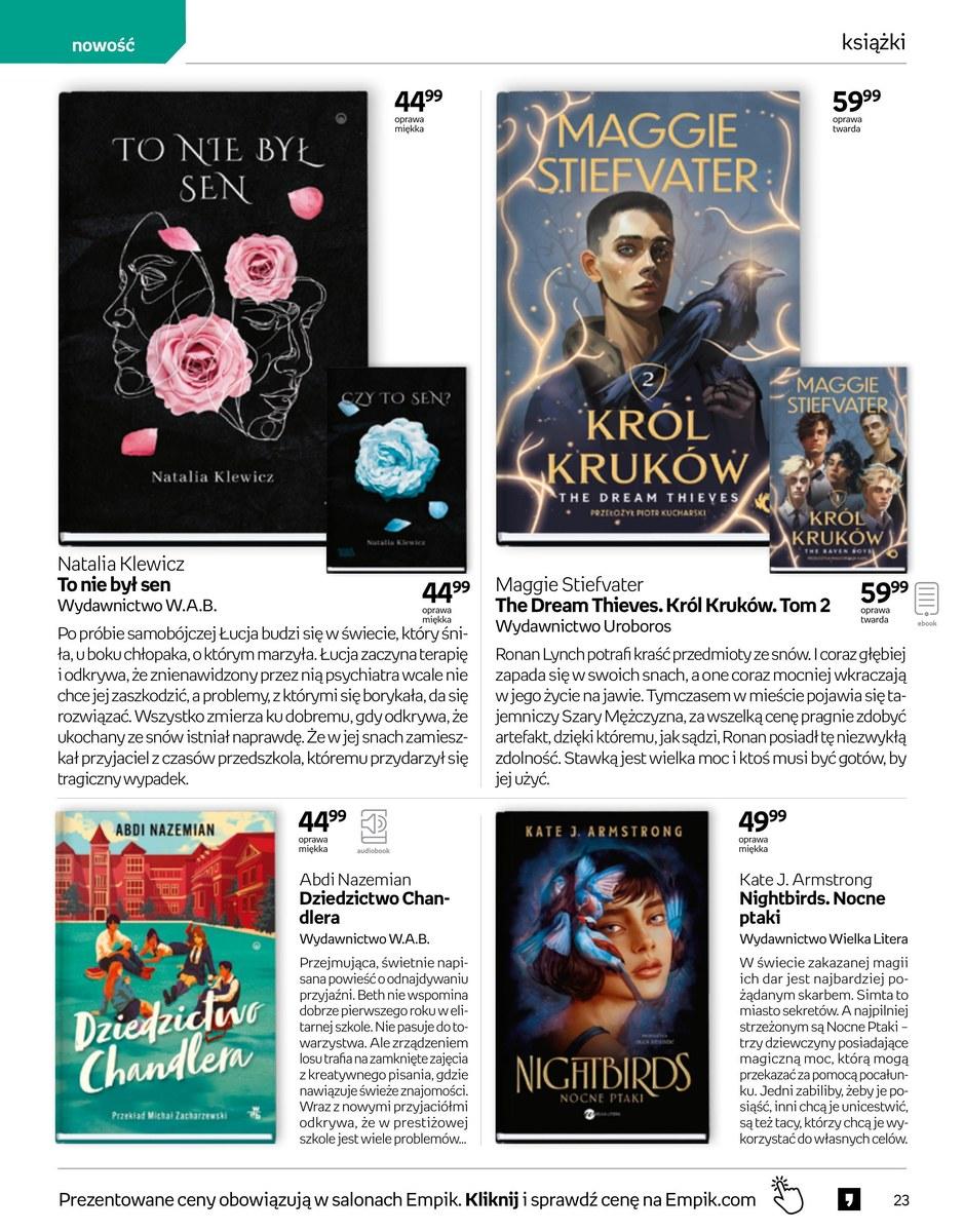 Gazetka promocyjna empik str. 23