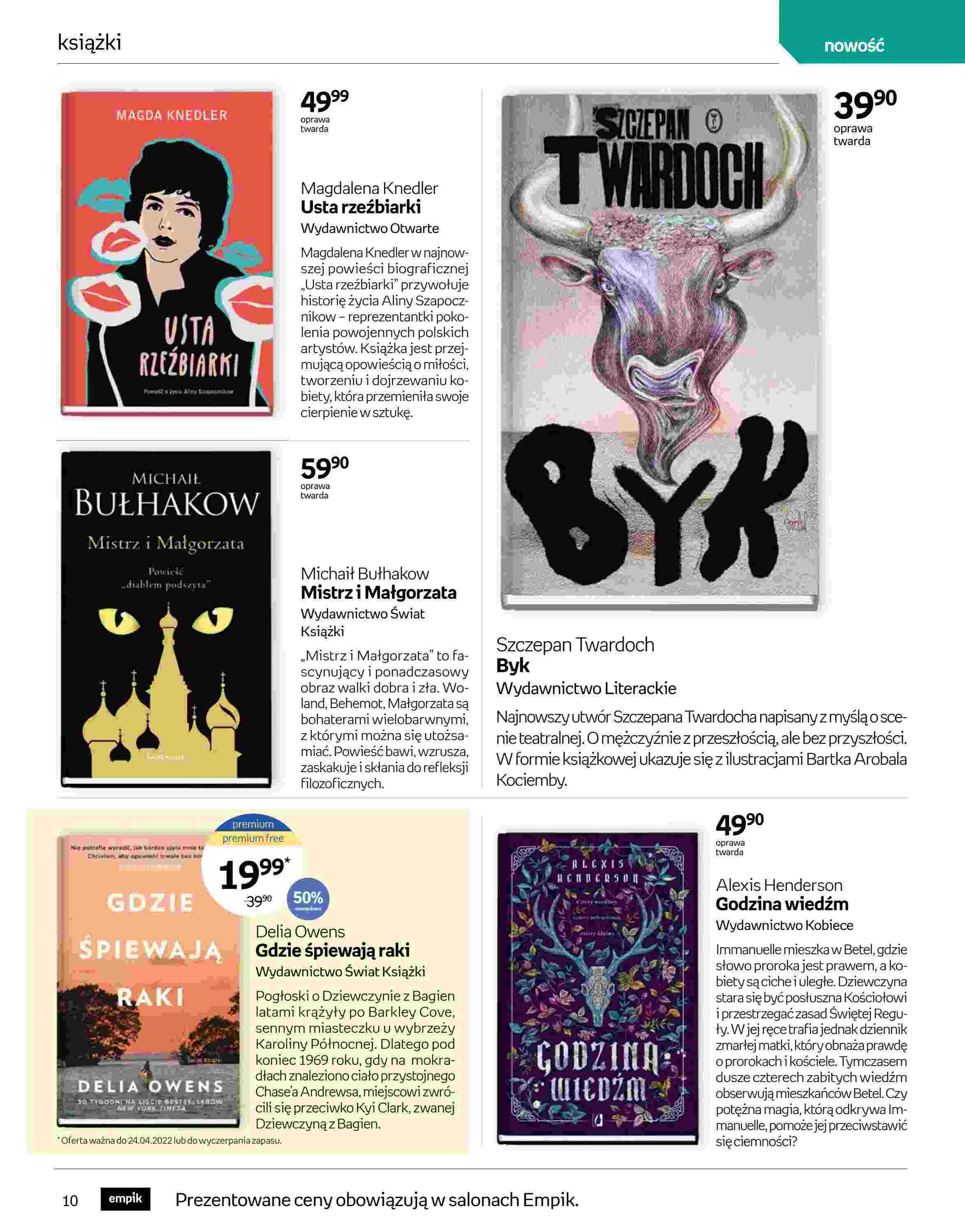 Gazetka promocyjna empik str. 10
