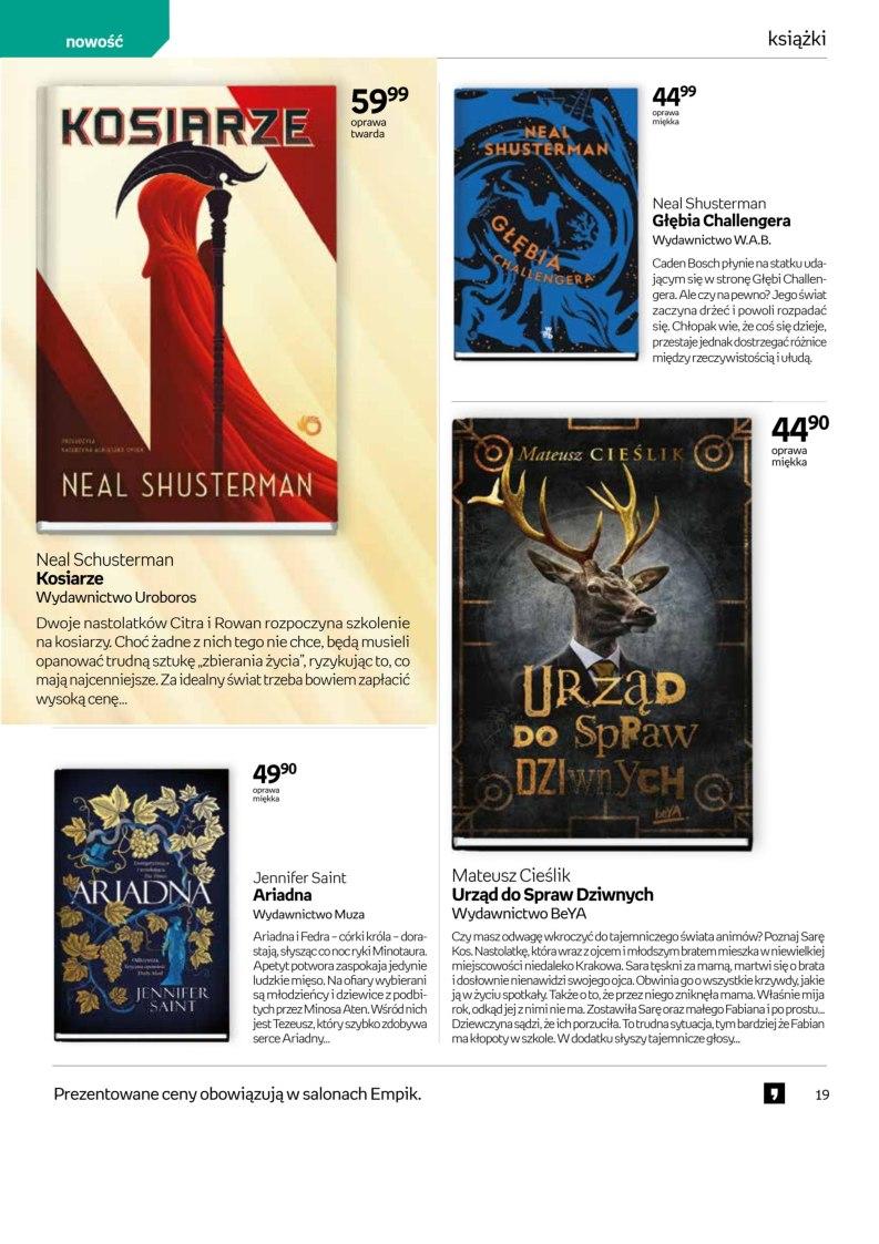 Gazetka promocyjna empik str. 19