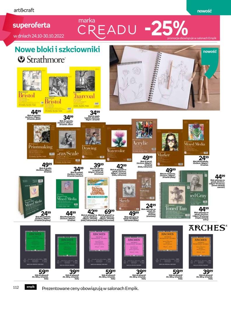 Gazetka promocyjna empik str. 112