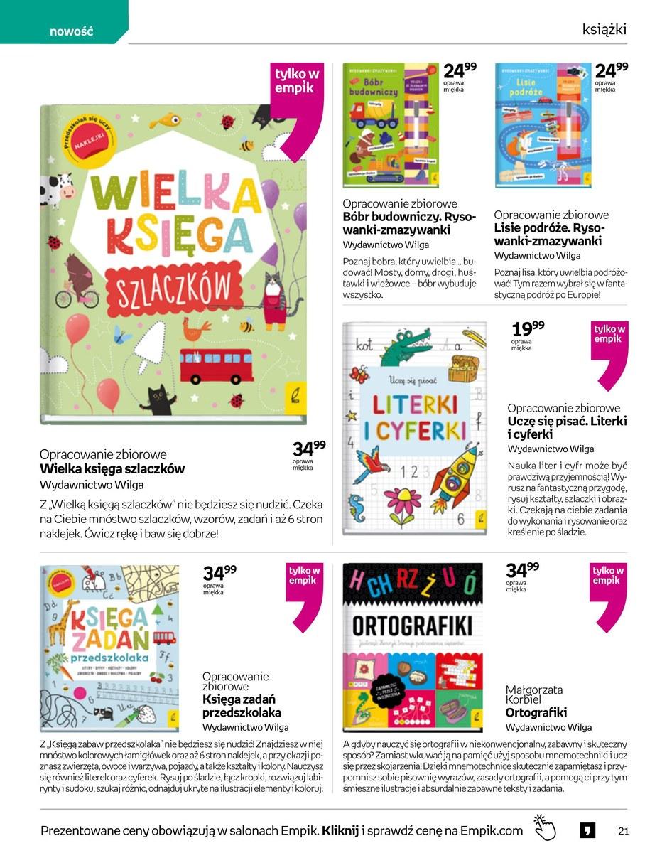 Gazetka promocyjna empik str. 21